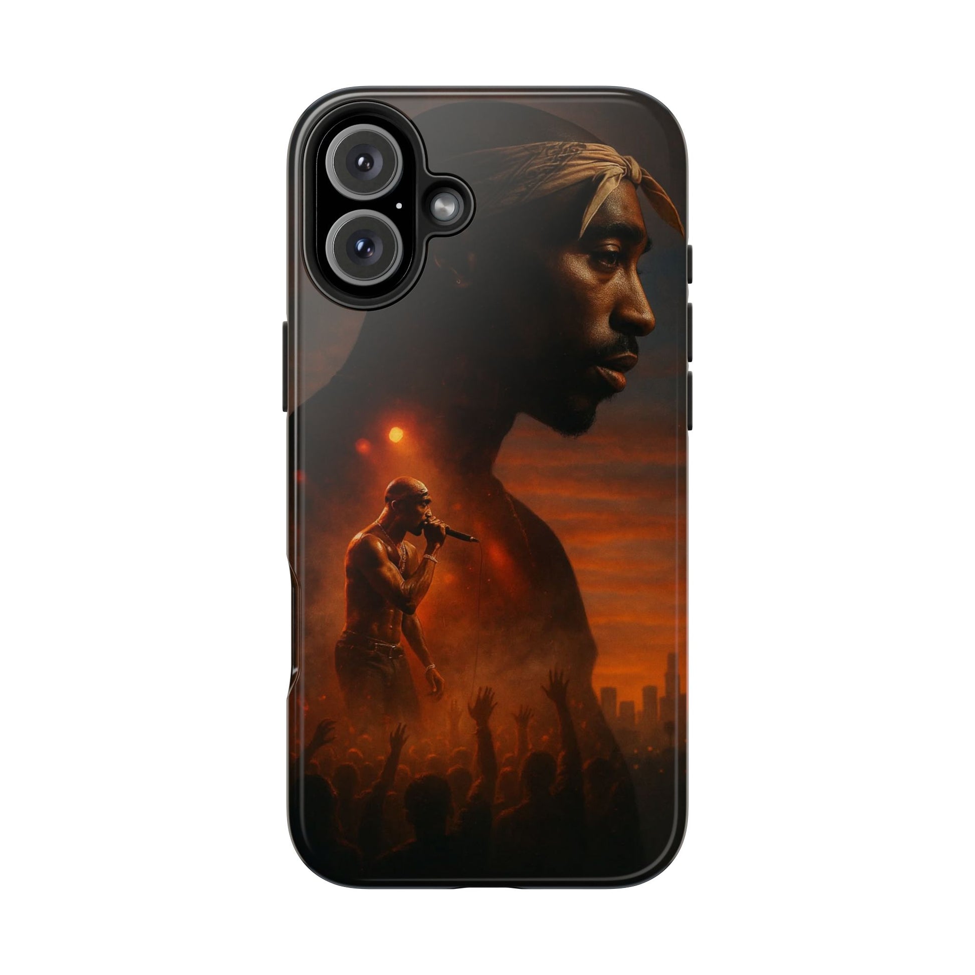Tough Phone Case Featuring Iconic Rap Legend, Durable Phone Cover, Artistic Design, Adjustable Fit, 2Pac Unique Gift for Music Lovers, Hip [...]