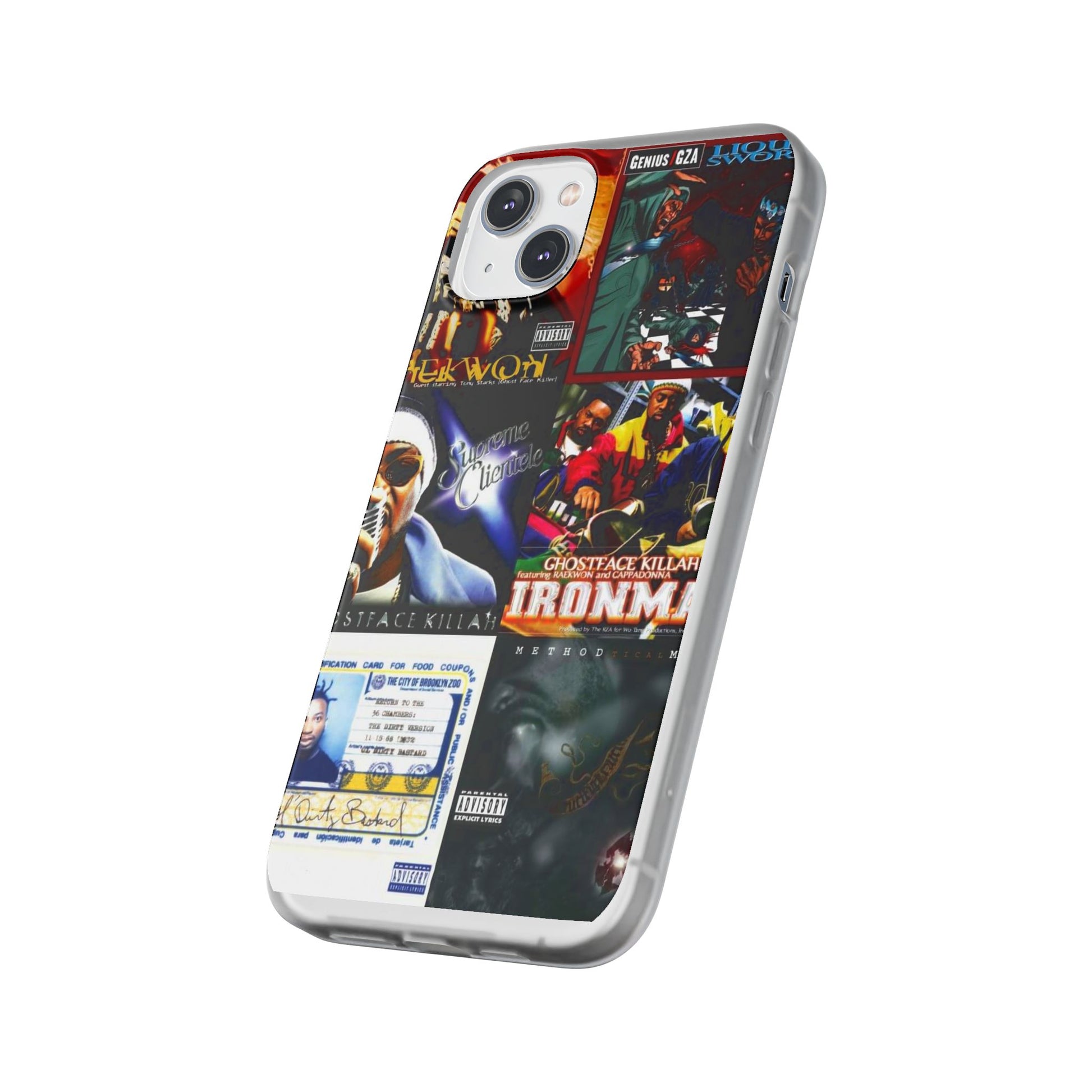 Hip-Hop Album Art Flexi Cases | Unique Phone Case, Music Lover Gift, Wu Tang Stylish Accessories, Personalized Phone Cover, Urban Culture Decor