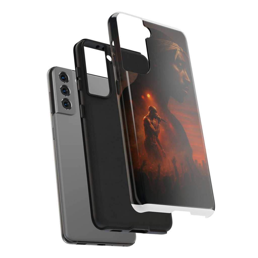 Tough Phone Case Featuring Iconic Rap Legend, Durable Phone Cover, Artistic Design, Adjustable Fit, 2Pac Unique Gift for Music Lovers, Hip [...]