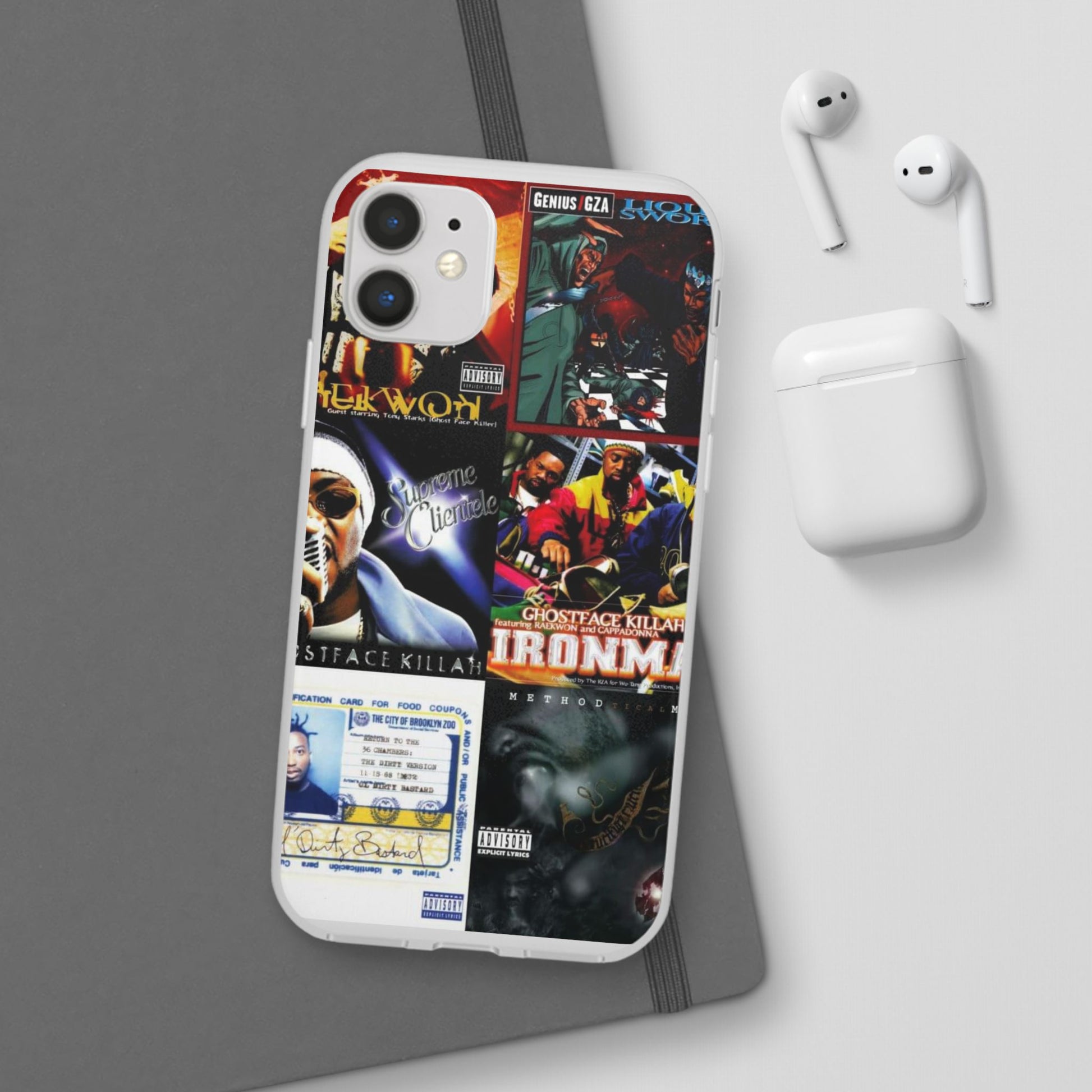 Hip-Hop Album Art Flexi Cases | Unique Phone Case, Music Lover Gift, Wu Tang Stylish Accessories, Personalized Phone Cover, Urban Culture Decor