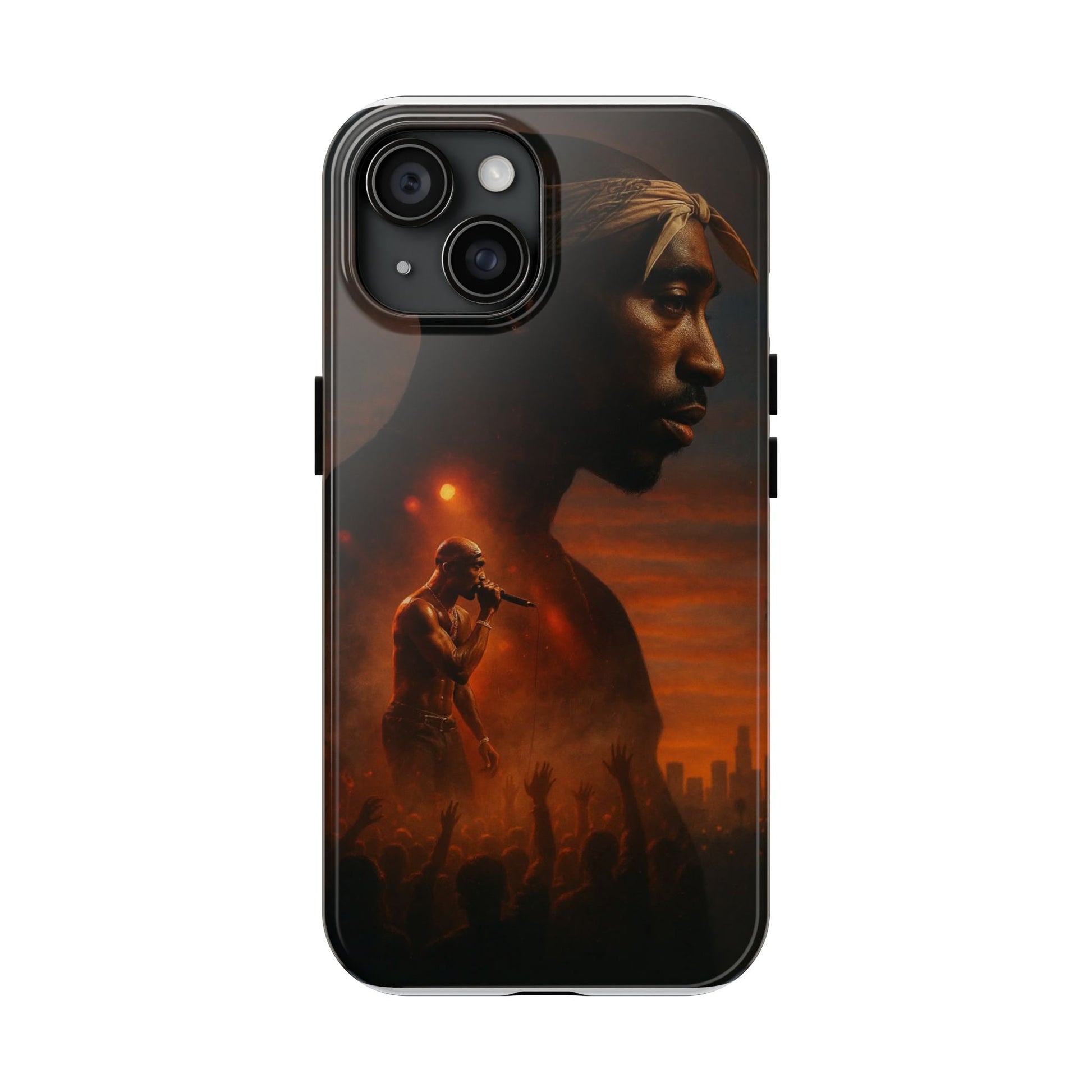 Tough Phone Case Featuring Iconic Rap Legend, Durable Phone Cover, Artistic Design, Adjustable Fit, 2Pac Unique Gift for Music Lovers, Hip [...]