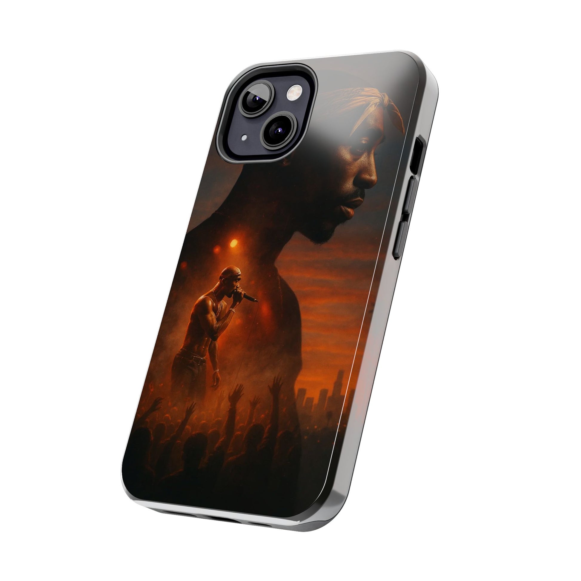 Tough Phone Case Featuring Iconic Rap Legend, Durable Phone Cover, Artistic Design, Adjustable Fit, 2Pac Unique Gift for Music Lovers, Hip [...]