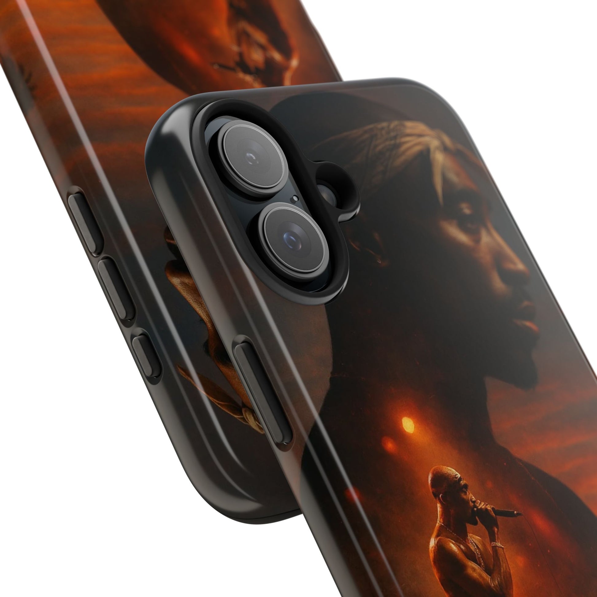 Tough Phone Case Featuring Iconic Rap Legend, Durable Phone Cover, Artistic Design, Adjustable Fit, 2Pac Unique Gift for Music Lovers, Hip [...]