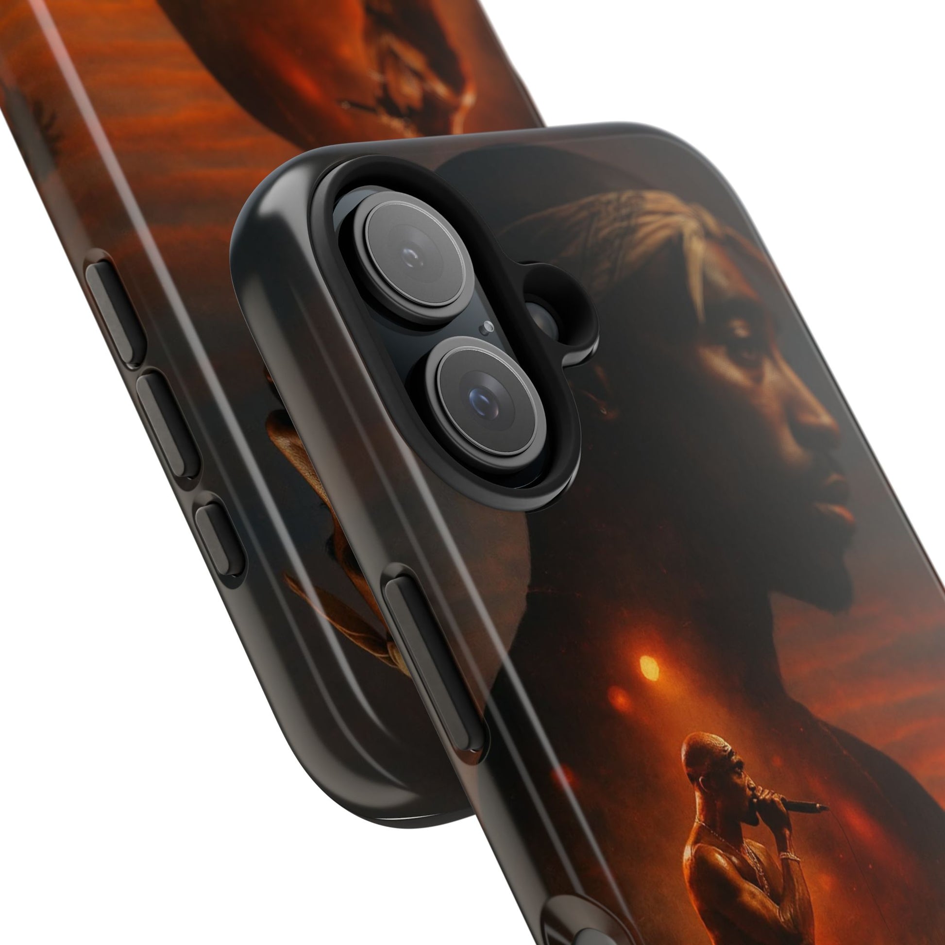 Tough Phone Case Featuring Iconic Rap Legend, Durable Phone Cover, Artistic Design, Adjustable Fit, 2Pac Unique Gift for Music Lovers, Hip [...]