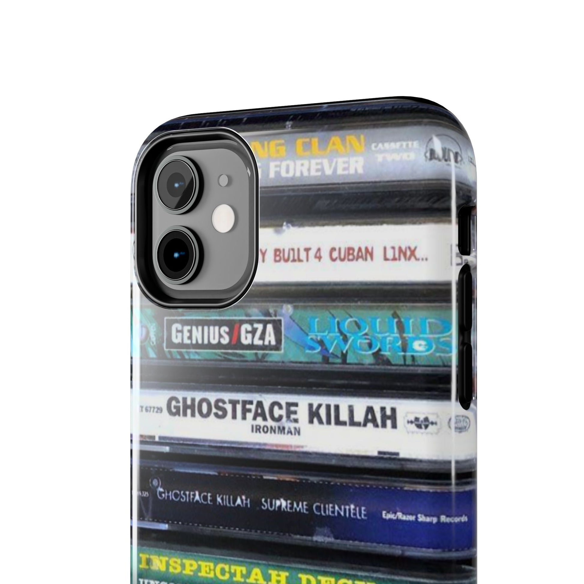 Hip Hop Music Cassette Phone Case | Tough Phone Covers for Music Lovers, Wu solo albums Gifts, Rap Phone Accessories