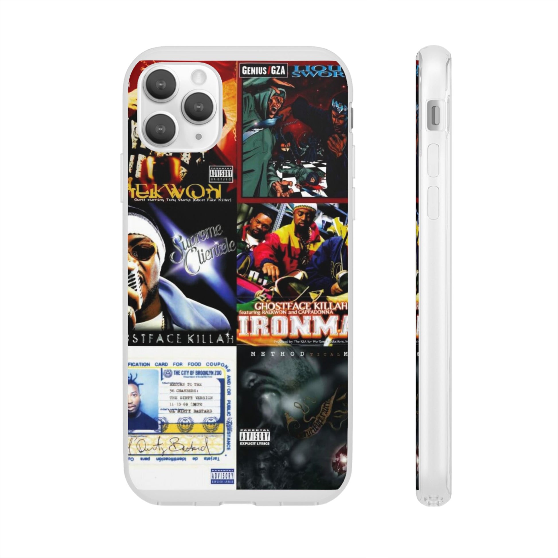 Hip-Hop Album Art Flexi Cases | Unique Phone Case, Music Lover Gift, Wu Tang Stylish Accessories, Personalized Phone Cover, Urban Culture Decor