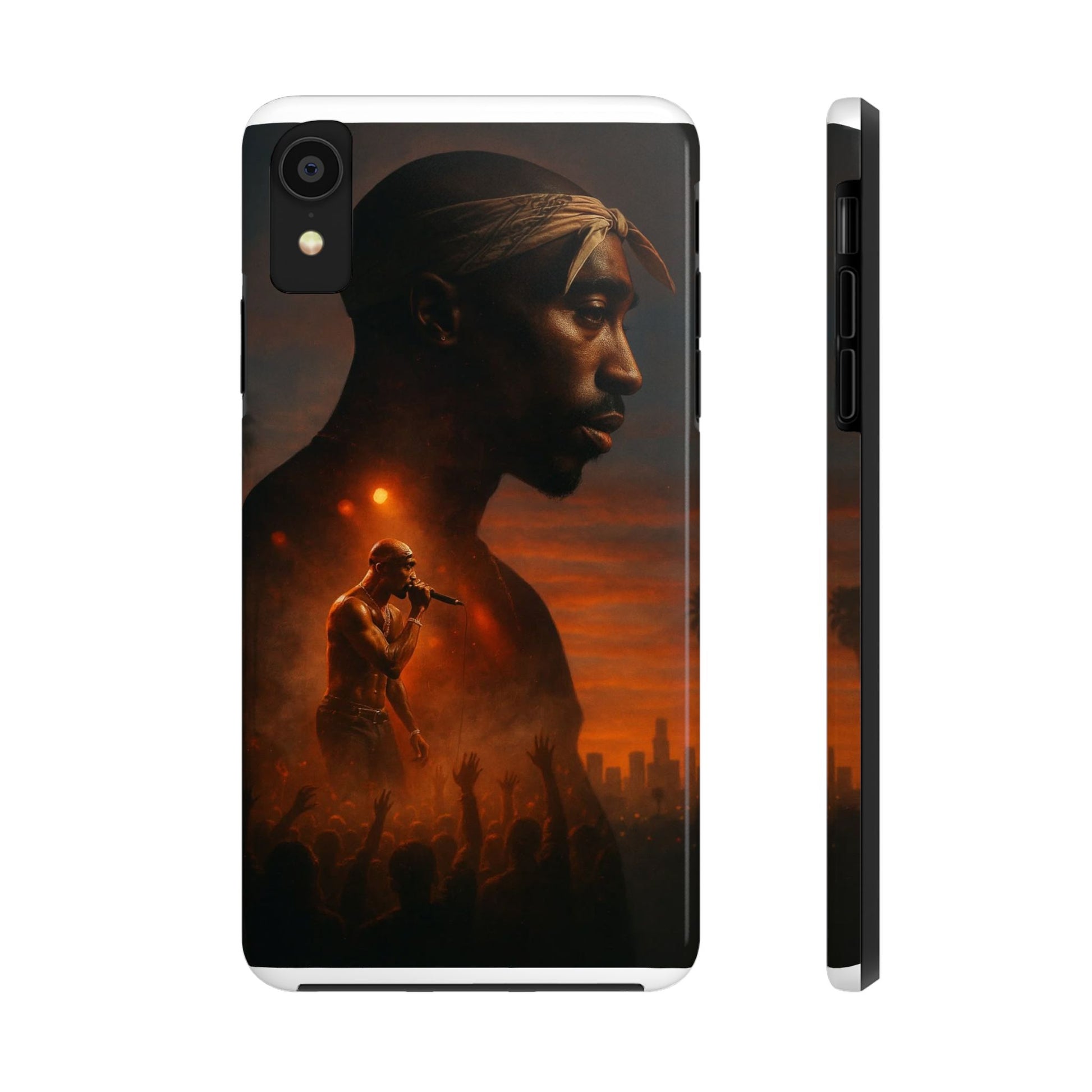 Tough Phone Case Featuring Iconic Rap Legend, Durable Phone Cover, Artistic Design, Adjustable Fit, 2Pac Unique Gift for Music Lovers, Hip [...]