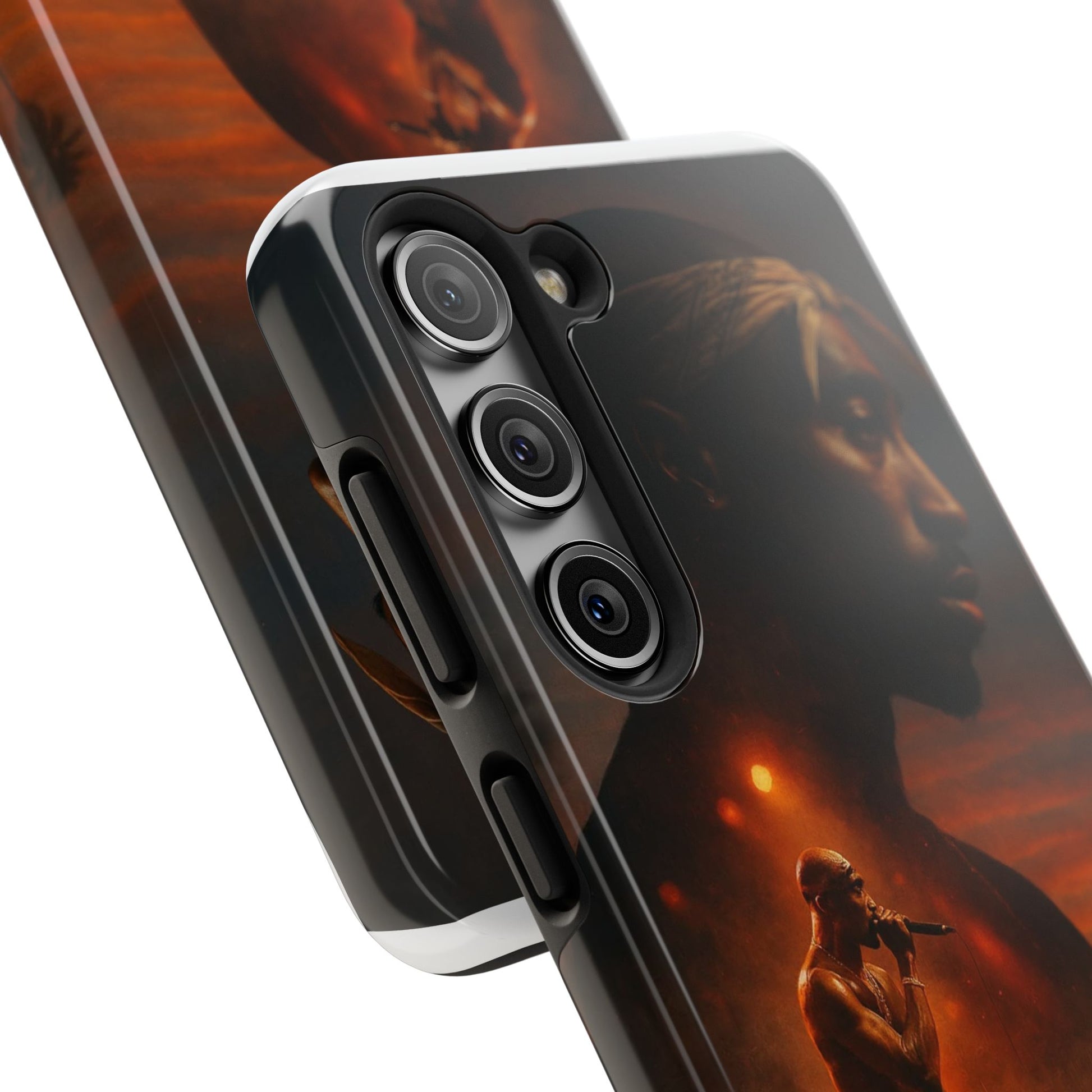 Tough Phone Case Featuring Iconic Rap Legend, Durable Phone Cover, Artistic Design, Adjustable Fit, 2Pac Unique Gift for Music Lovers, Hip [...]