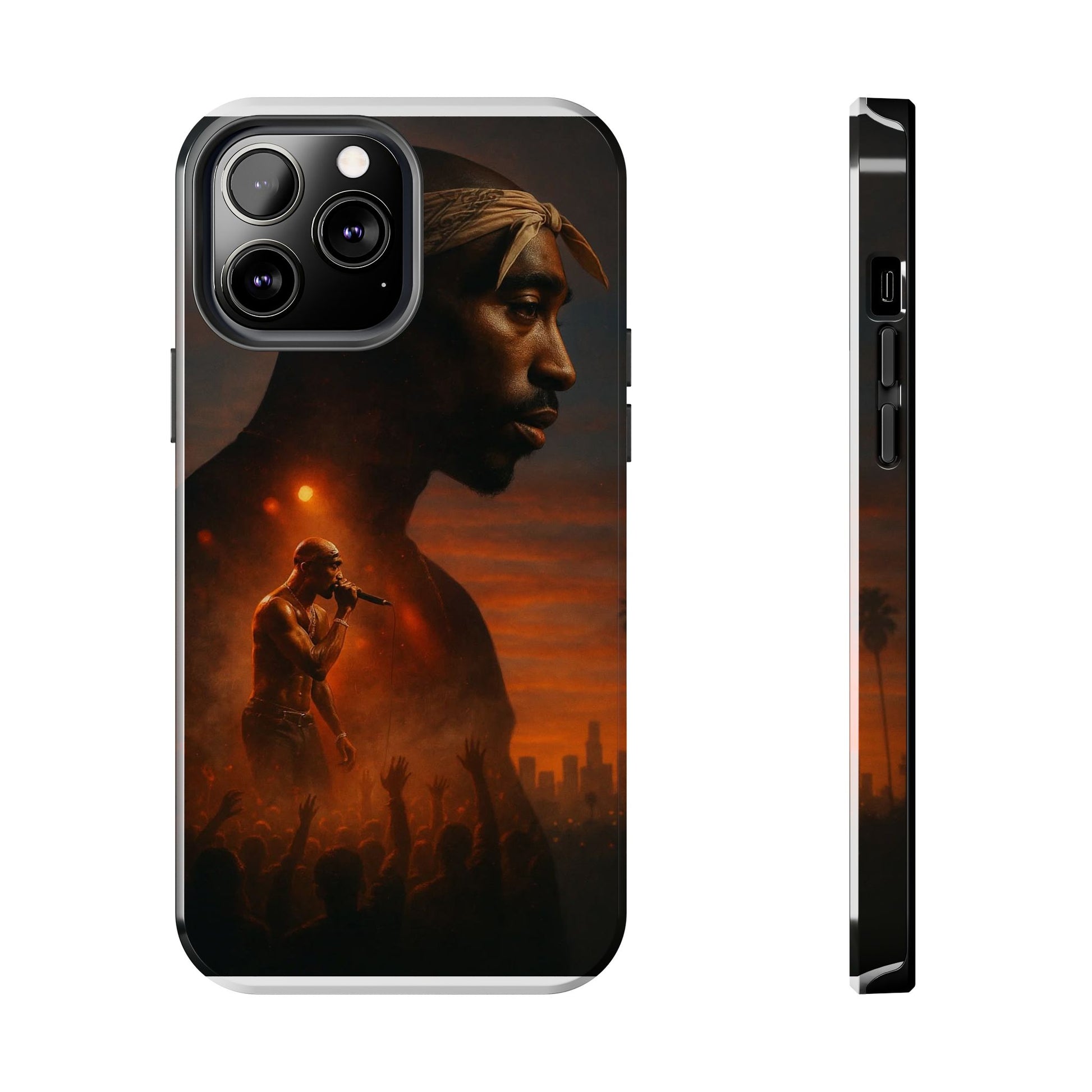 Tough Phone Case Featuring Iconic Rap Legend, Durable Phone Cover, Artistic Design, Adjustable Fit, 2Pac Unique Gift for Music Lovers, Hip [...]