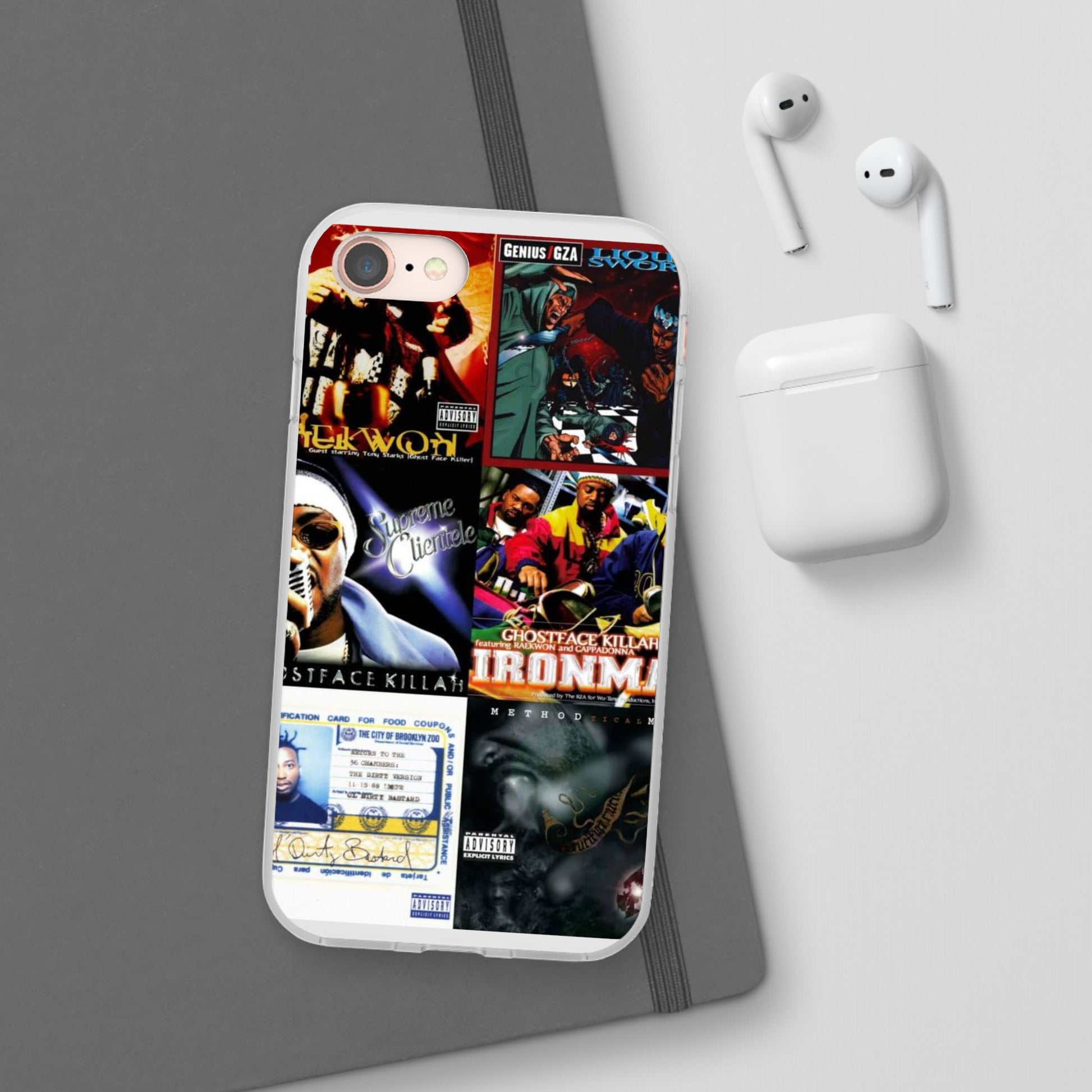 Hip-Hop Album Art Flexi Cases | Unique Phone Case, Music Lover Gift, Wu Tang Stylish Accessories, Personalized Phone Cover, Urban Culture Decor