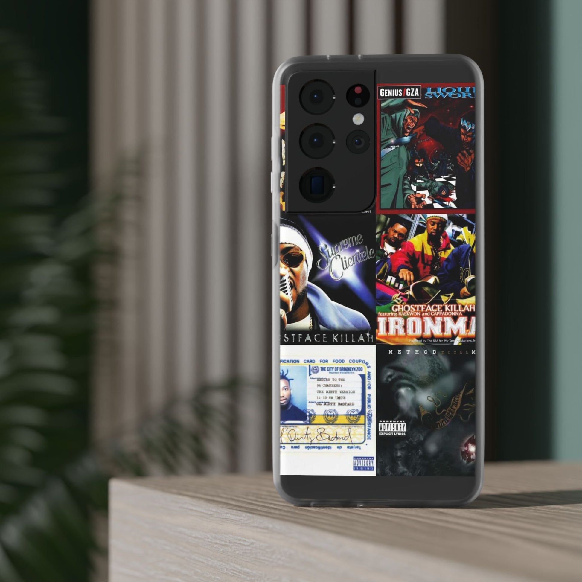 Hip-Hop Album Art Flexi Cases | Unique Phone Case, Music Lover Gift, Wu Tang Stylish Accessories, Personalized Phone Cover, Urban Culture Decor