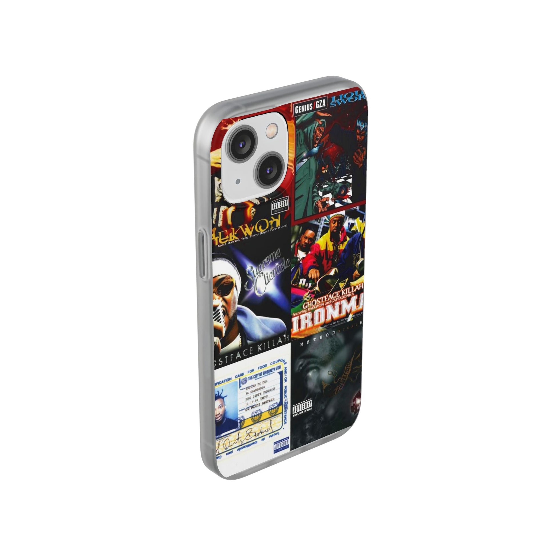 Hip-Hop Album Art Flexi Cases | Unique Phone Case, Music Lover Gift, Wu Tang Stylish Accessories, Personalized Phone Cover, Urban Culture Decor
