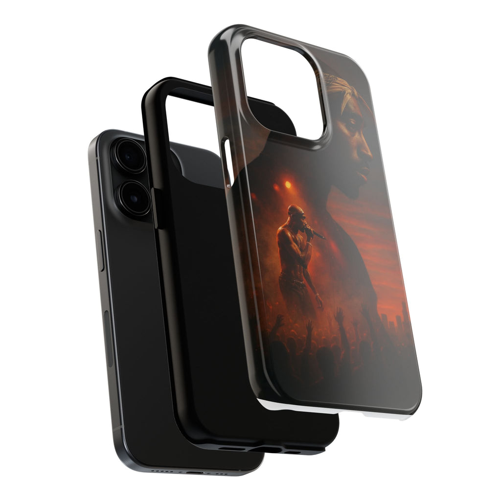Tough Phone Case Featuring Iconic Rap Legend, Durable Phone Cover, Artistic Design, Adjustable Fit, 2Pac Unique Gift for Music Lovers, Hip [...]