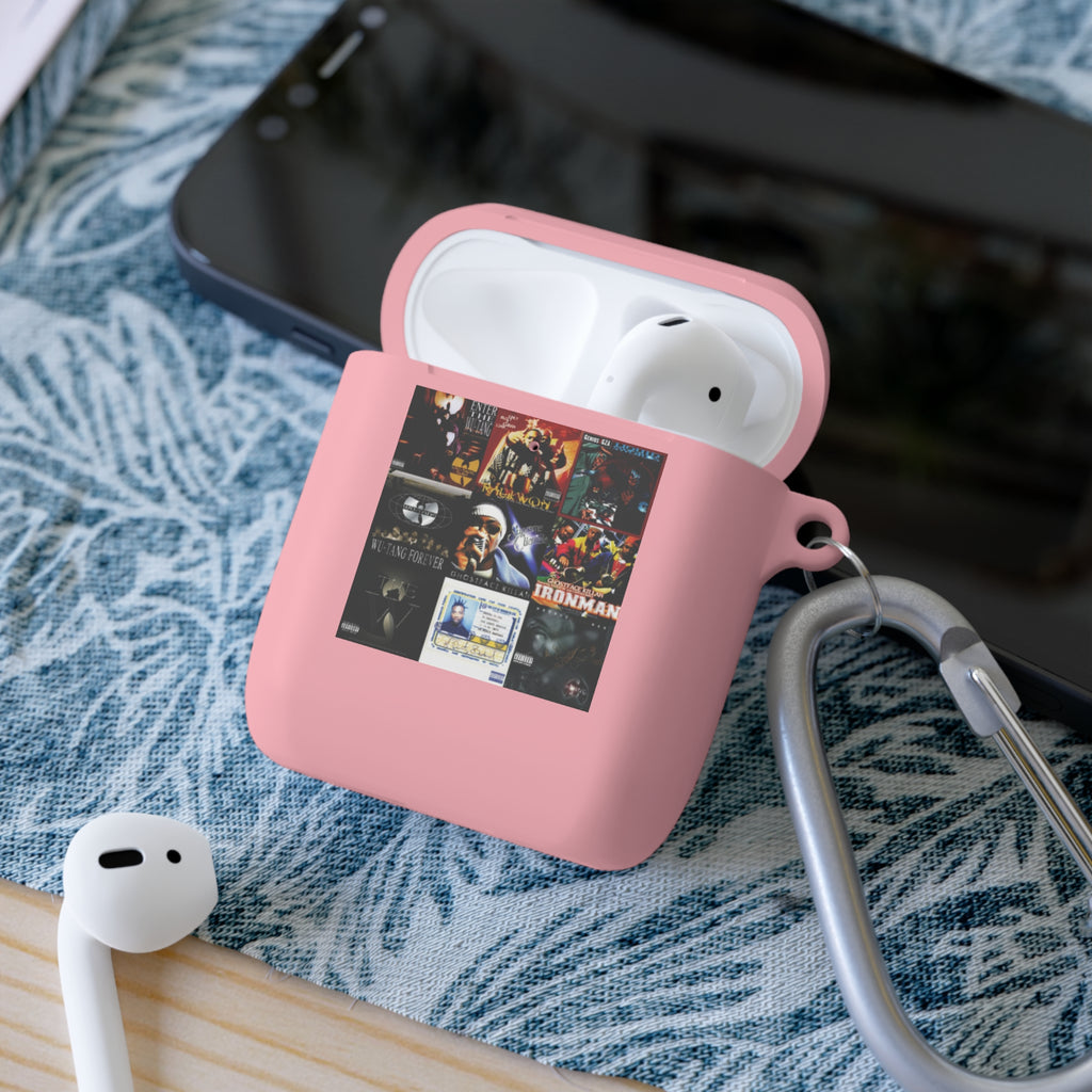 Stylish AirPods Case Cover with Music Design, Perfect for Music Lovers, Wu AirPods Pro, Unique Gift for Gamers, Hip Hop culture