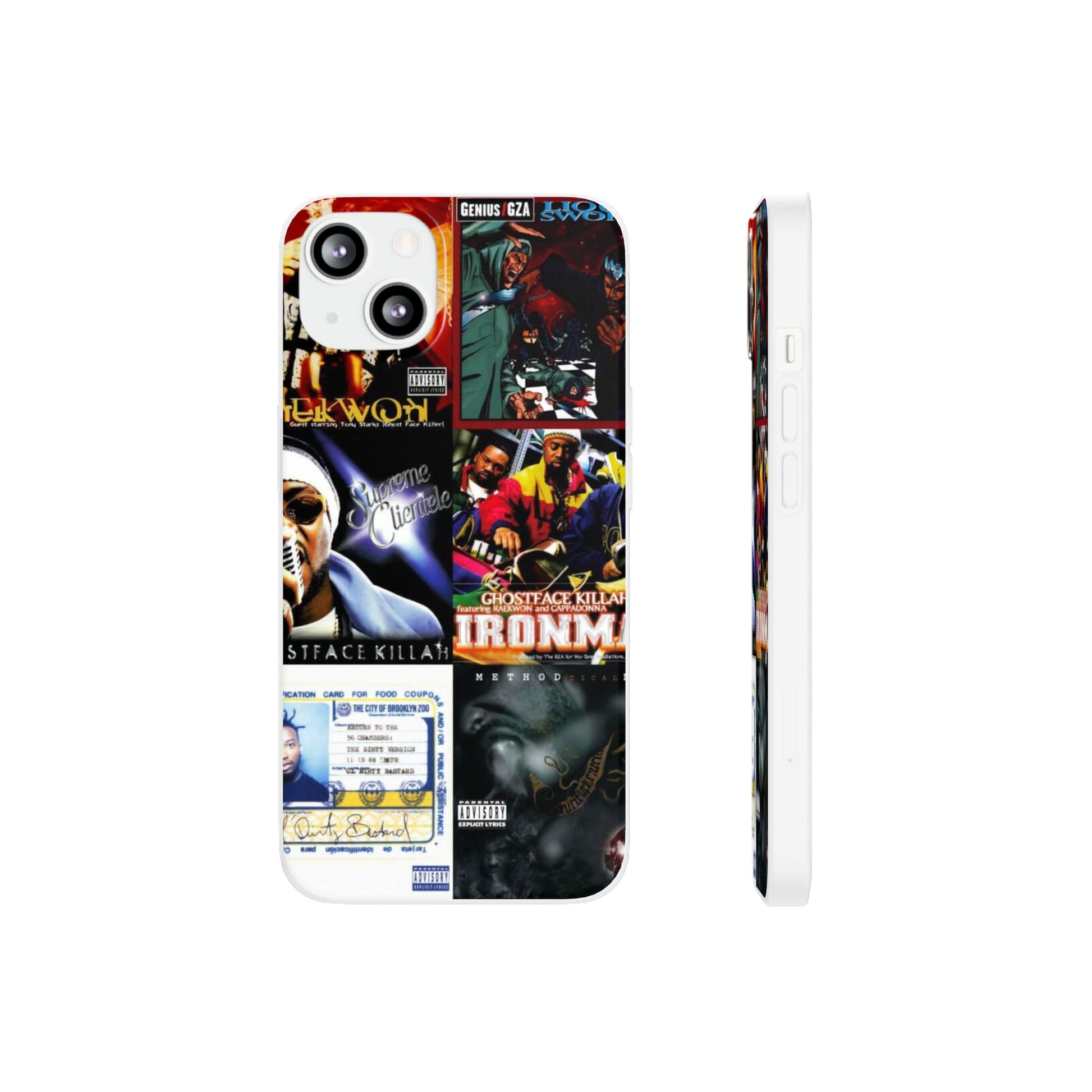 Hip-Hop Album Art Flexi Cases | Unique Phone Case, Music Lover Gift, Wu Tang Stylish Accessories, Personalized Phone Cover, Urban Culture Decor