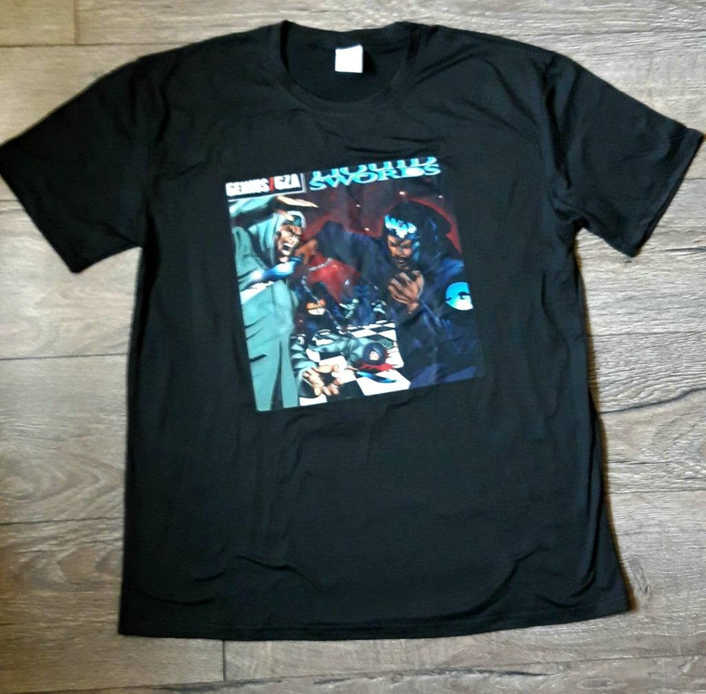 Wu Tang Clan - GZA Liquid swords cover t shirt
