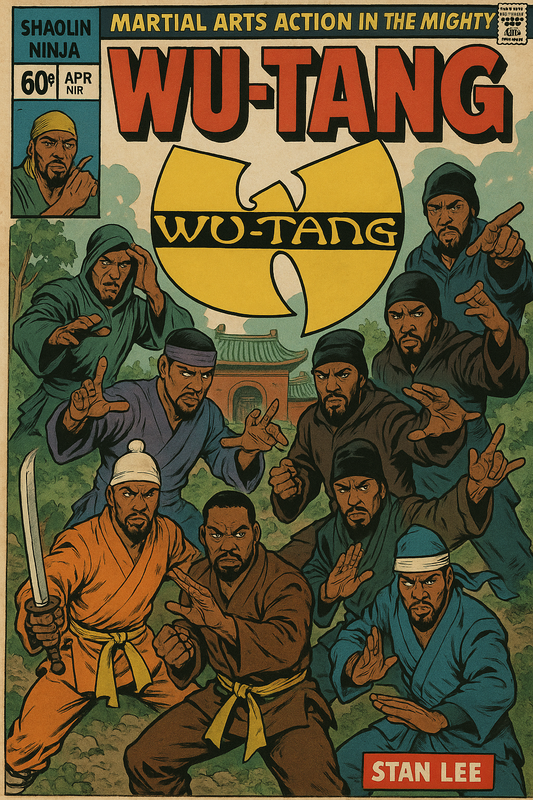 Wu tang comics cover – Digital Art Print (Instant Download)