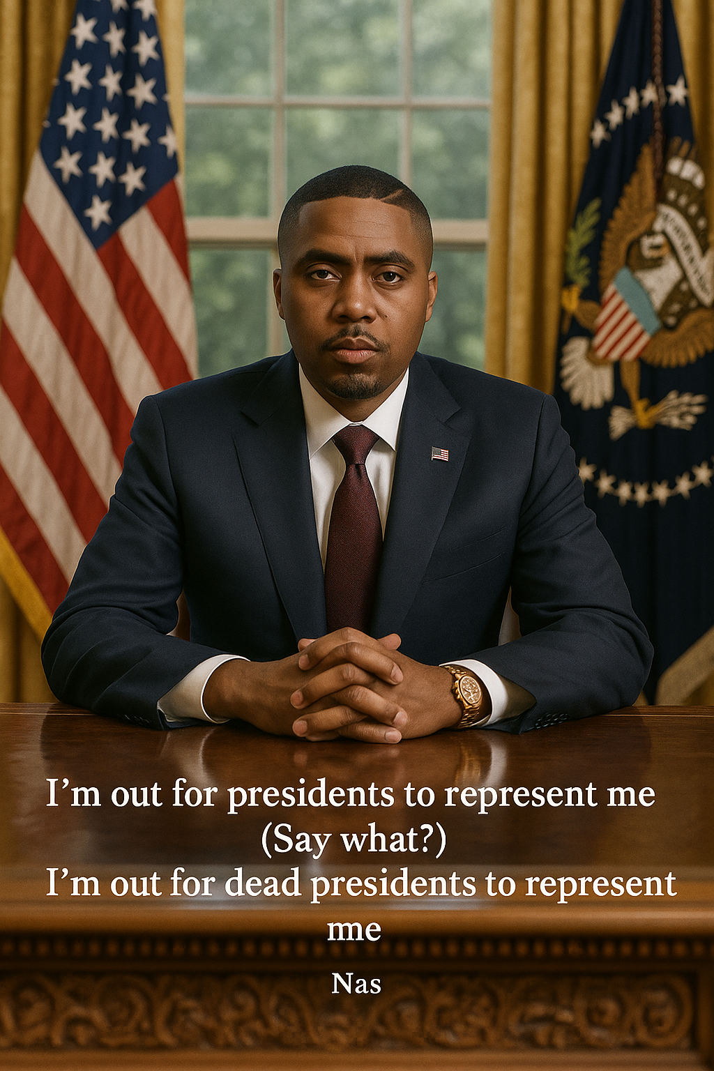 Hip Hop Legend Poster - Nas Lyrics - The World is yours Digital Download - Digital Print