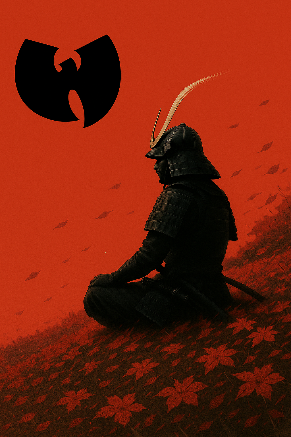 Hip Hop Wu Tang Poster - Iconic Wu Tang Samourai Artwork - Digital Download - Digital Print