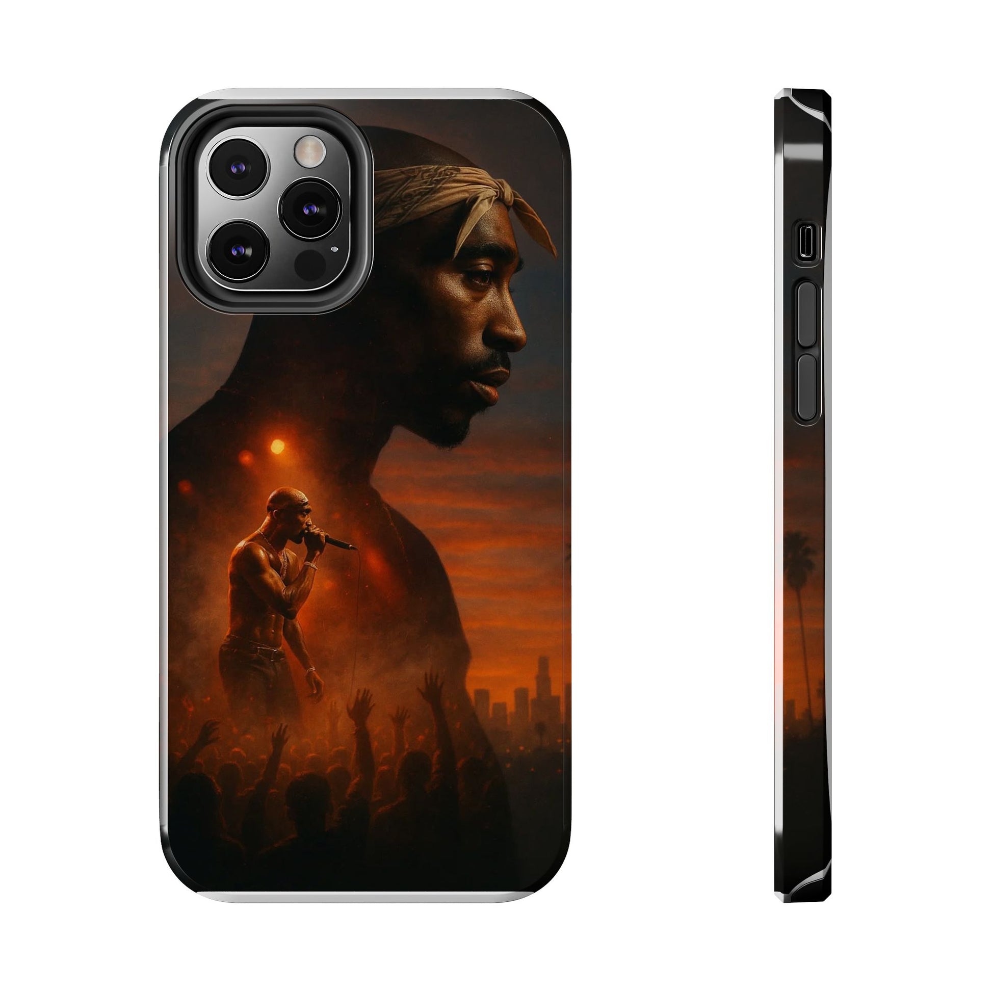 Tough Phone Case Featuring Iconic Rap Legend, Durable Phone Cover, Artistic Design, Adjustable Fit, 2Pac Unique Gift for Music Lovers, Hip [...]