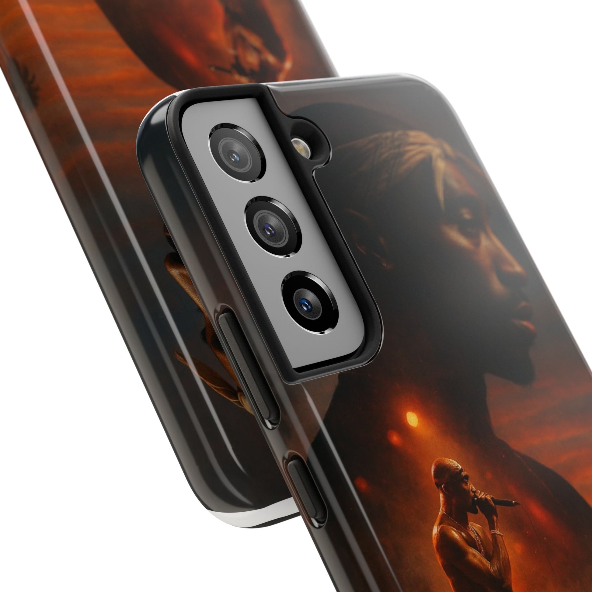 Tough Phone Case Featuring Iconic Rap Legend, Durable Phone Cover, Artistic Design, Adjustable Fit, 2Pac Unique Gift for Music Lovers, Hip [...]