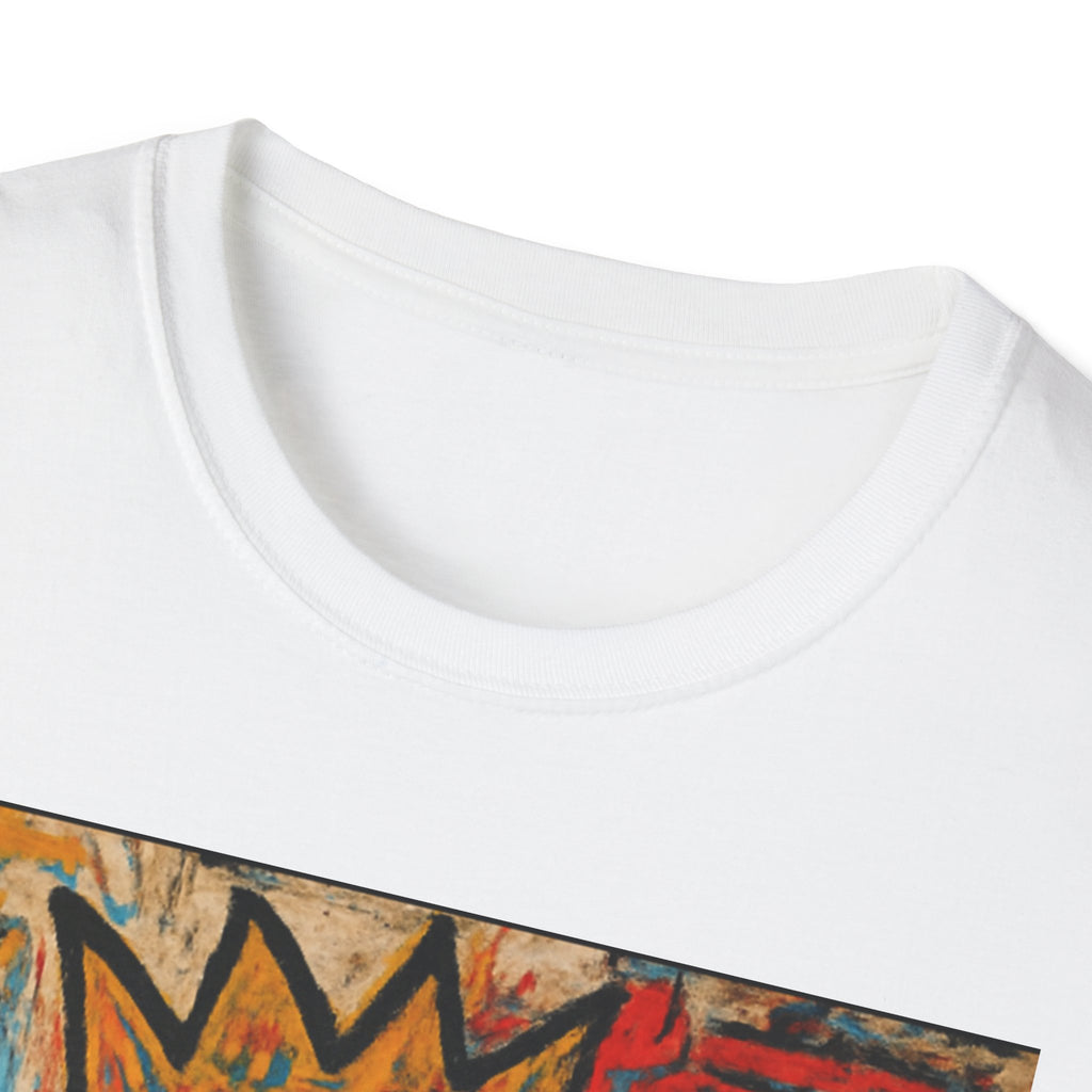 DMX Tribute Unisex Softstyle T-Shirt, Hip Hop Apparel, Musician Gift, Streetwear, Concert Outfit, Retro Graphic Tee, Basquiat Style