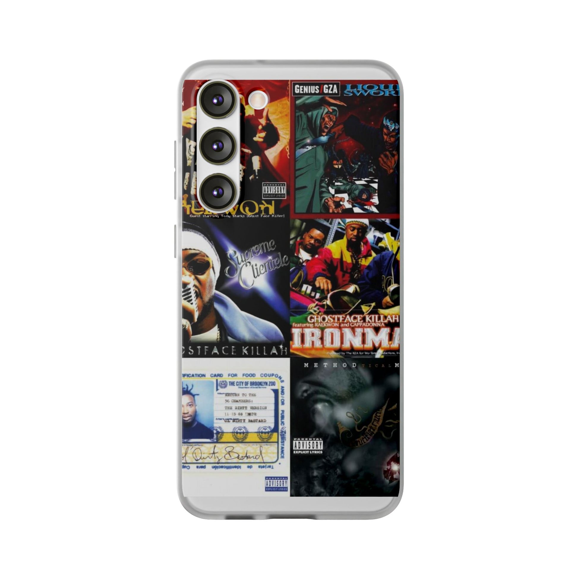 Hip-Hop Album Art Flexi Cases | Unique Phone Case, Music Lover Gift, Wu Tang Stylish Accessories, Personalized Phone Cover, Urban Culture Decor
