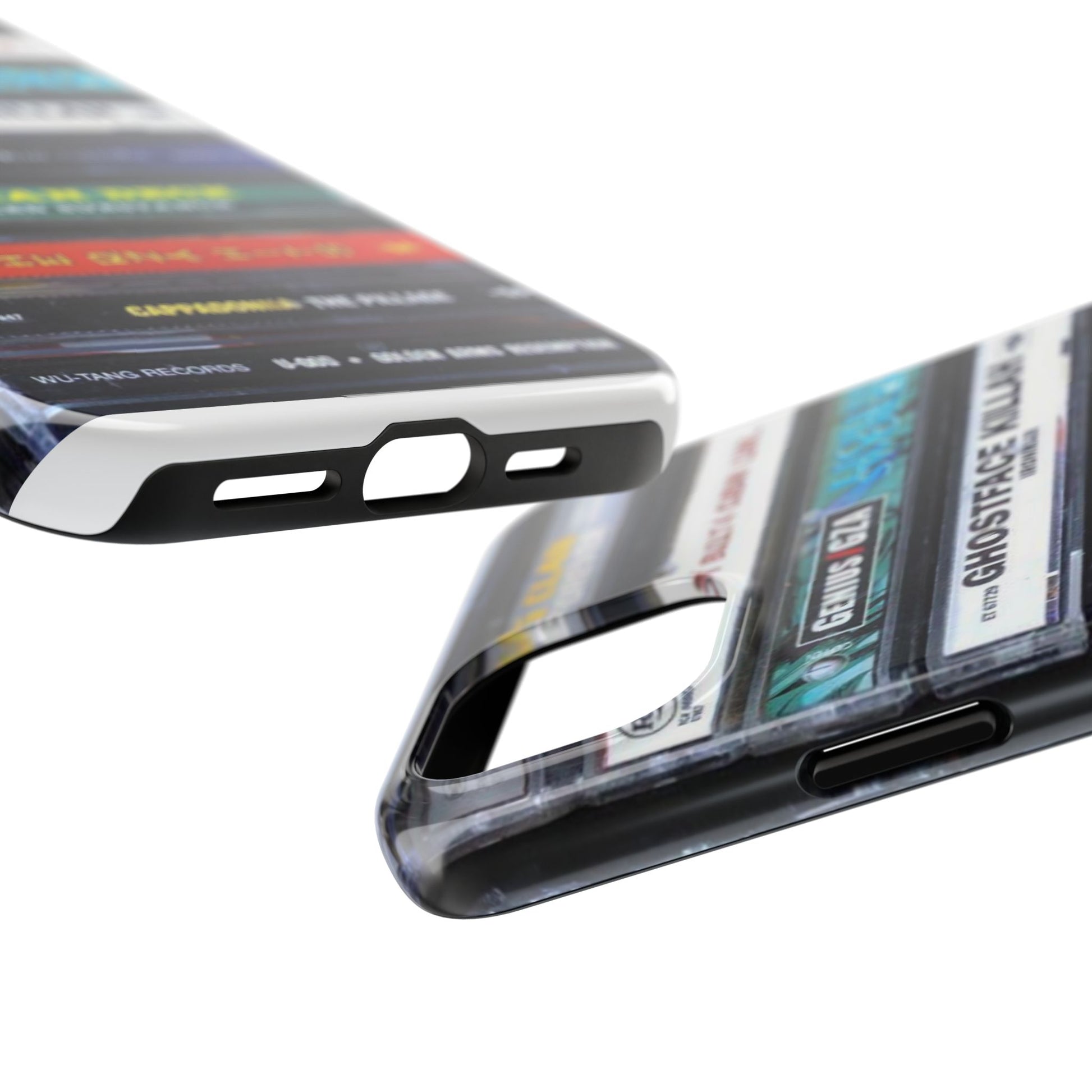 Hip Hop Music Cassette Phone Case | Tough Phone Covers for Music Lovers, Wu solo albums Gifts, Rap Phone Accessories