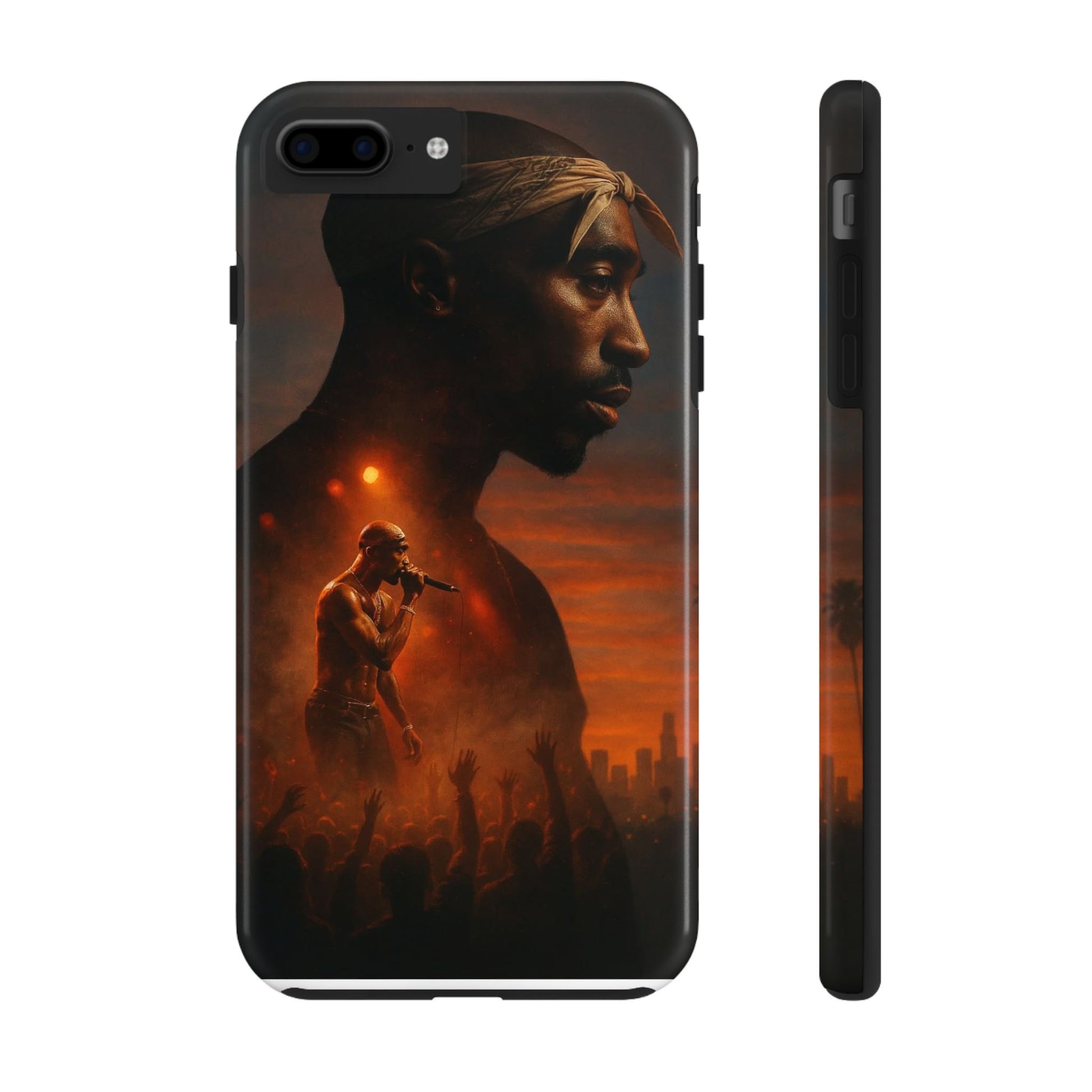 Tough Phone Case Featuring Iconic Rap Legend, Durable Phone Cover, Artistic Design, Adjustable Fit, 2Pac Unique Gift for Music Lovers, Hip [...]