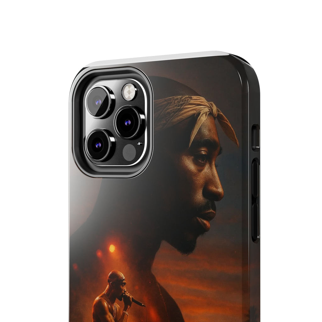Tough Phone Case Featuring Iconic Rap Legend, Durable Phone Cover, Artistic Design, Adjustable Fit, 2Pac Unique Gift for Music Lovers, Hip [...]