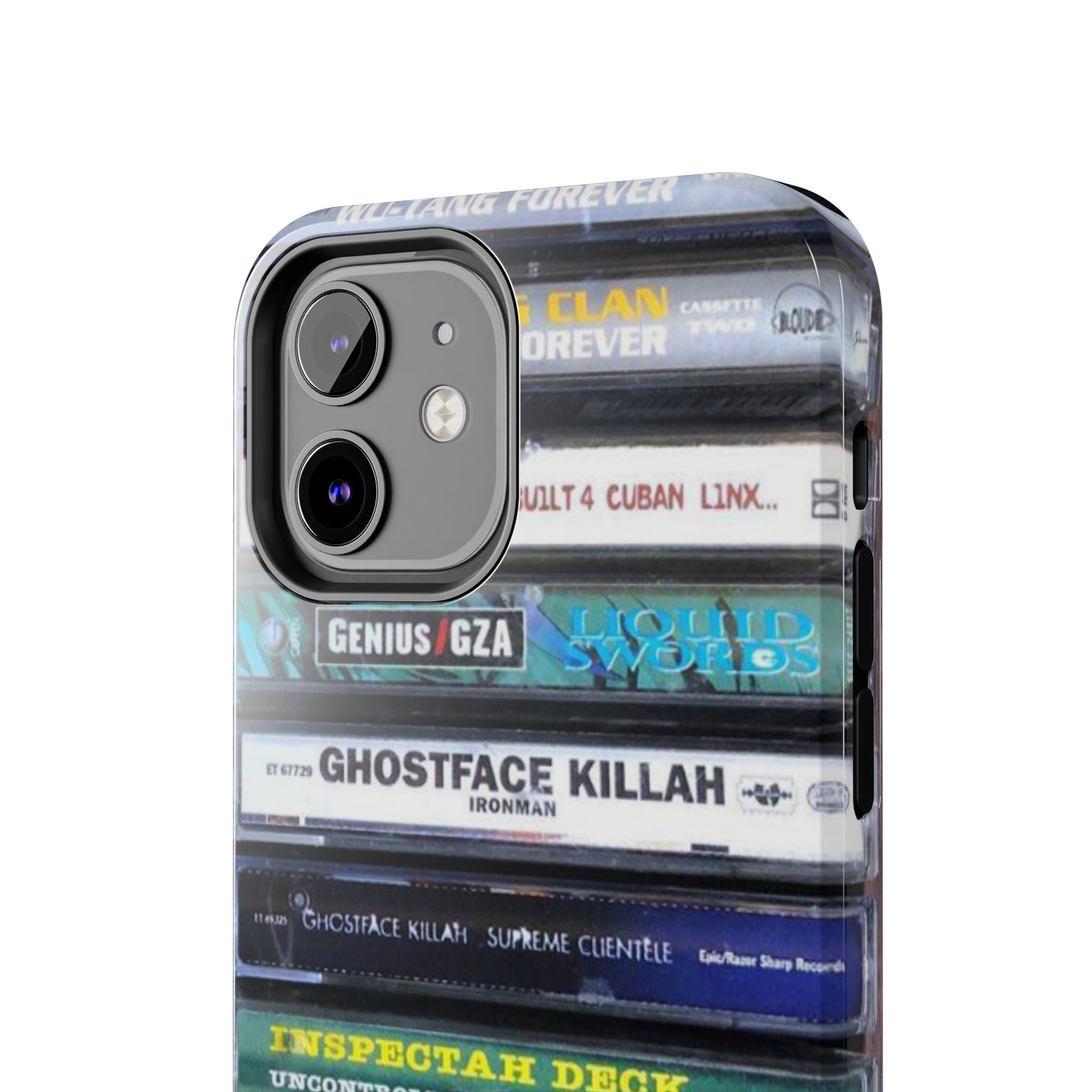 Hip Hop Music Cassette Phone Case | Tough Phone Covers for Music Lovers, Wu solo albums Gifts, Rap Phone Accessories