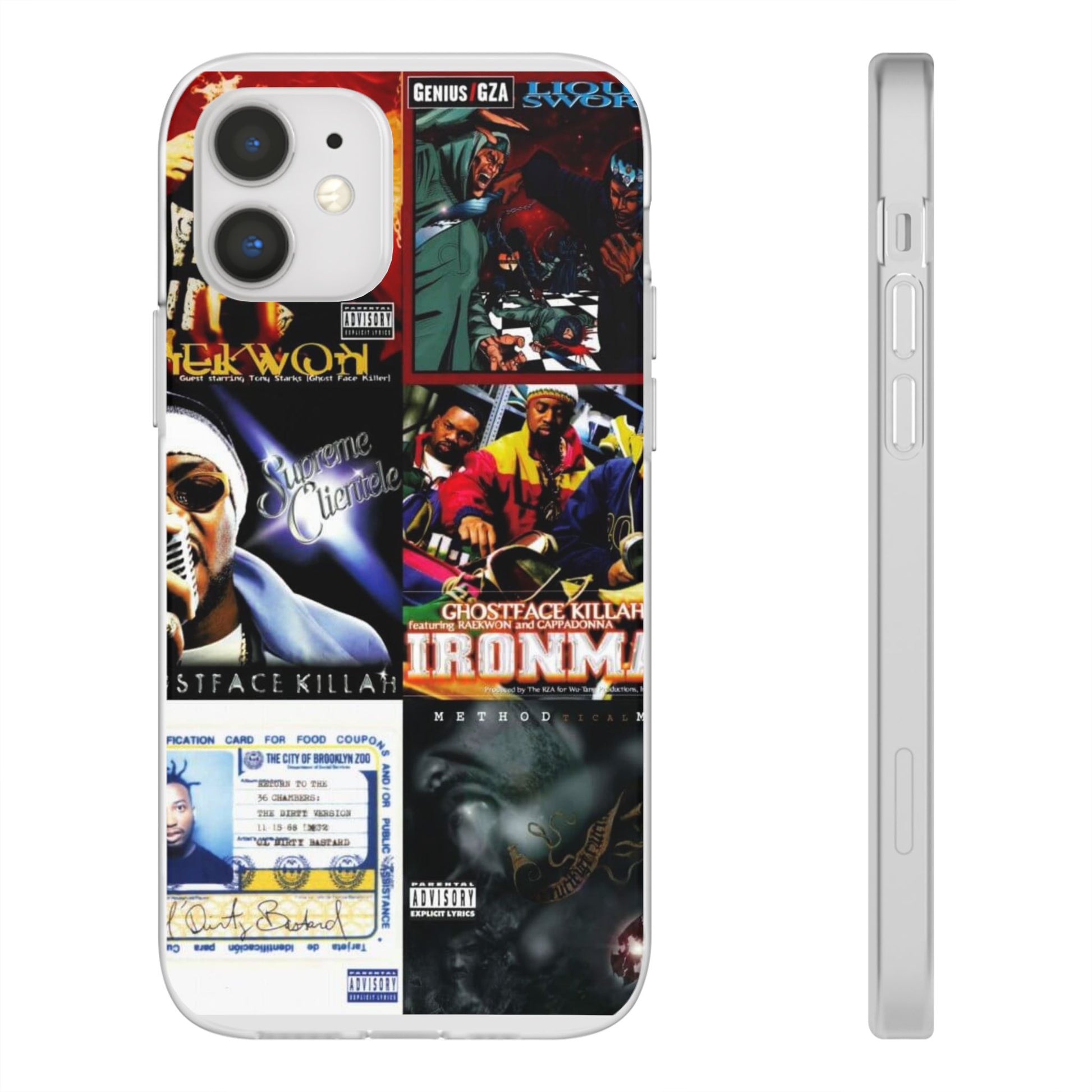 Hip-Hop Album Art Flexi Cases | Unique Phone Case, Music Lover Gift, Wu Tang Stylish Accessories, Personalized Phone Cover, Urban Culture Decor