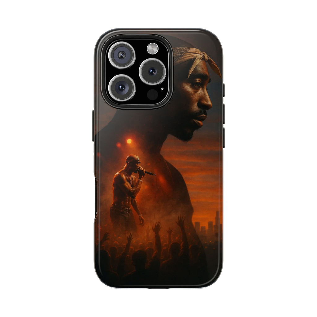 Tough Phone Case Featuring Iconic Rap Legend, Durable Phone Cover, Artistic Design, Adjustable Fit, 2Pac Unique Gift for Music Lovers, Hip [...]
