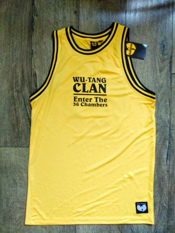 Wu Tang Clan Top Tank, Black & Yellow