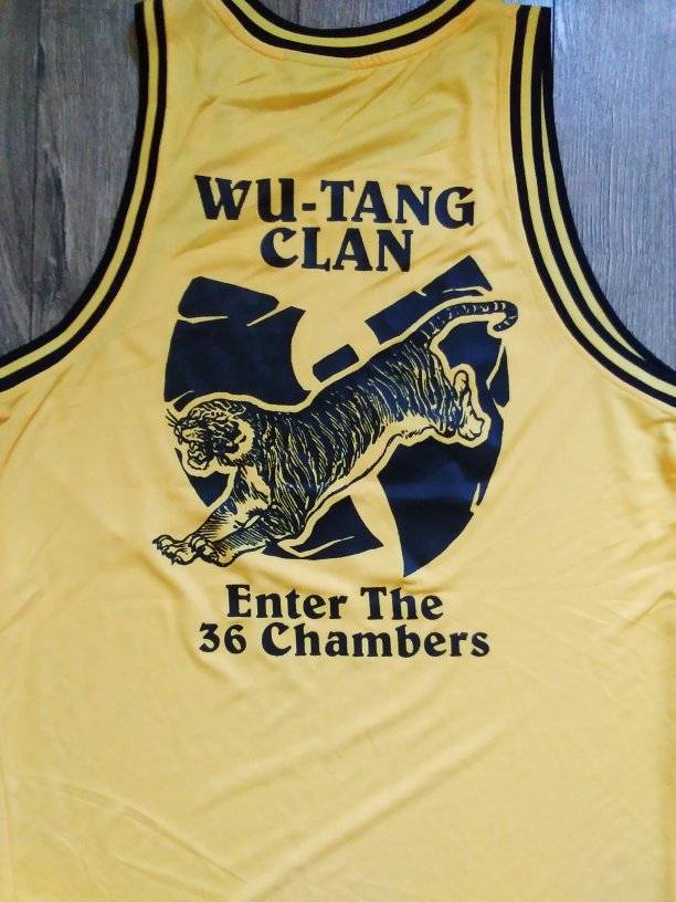 Wu Tang Clan Top Tank, Black & Yellow