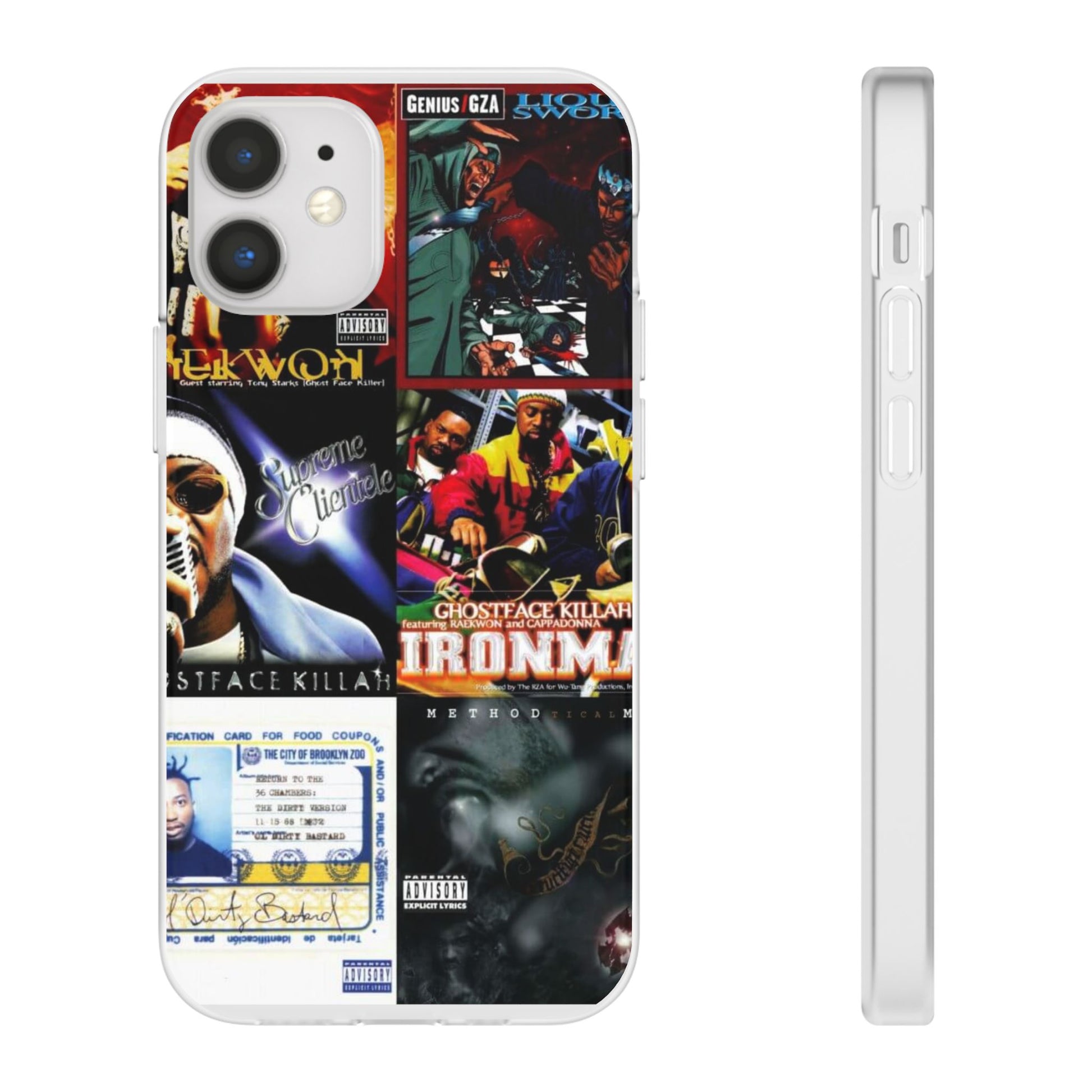 Hip-Hop Album Art Flexi Cases | Unique Phone Case, Music Lover Gift, Wu Tang Stylish Accessories, Personalized Phone Cover, Urban Culture Decor