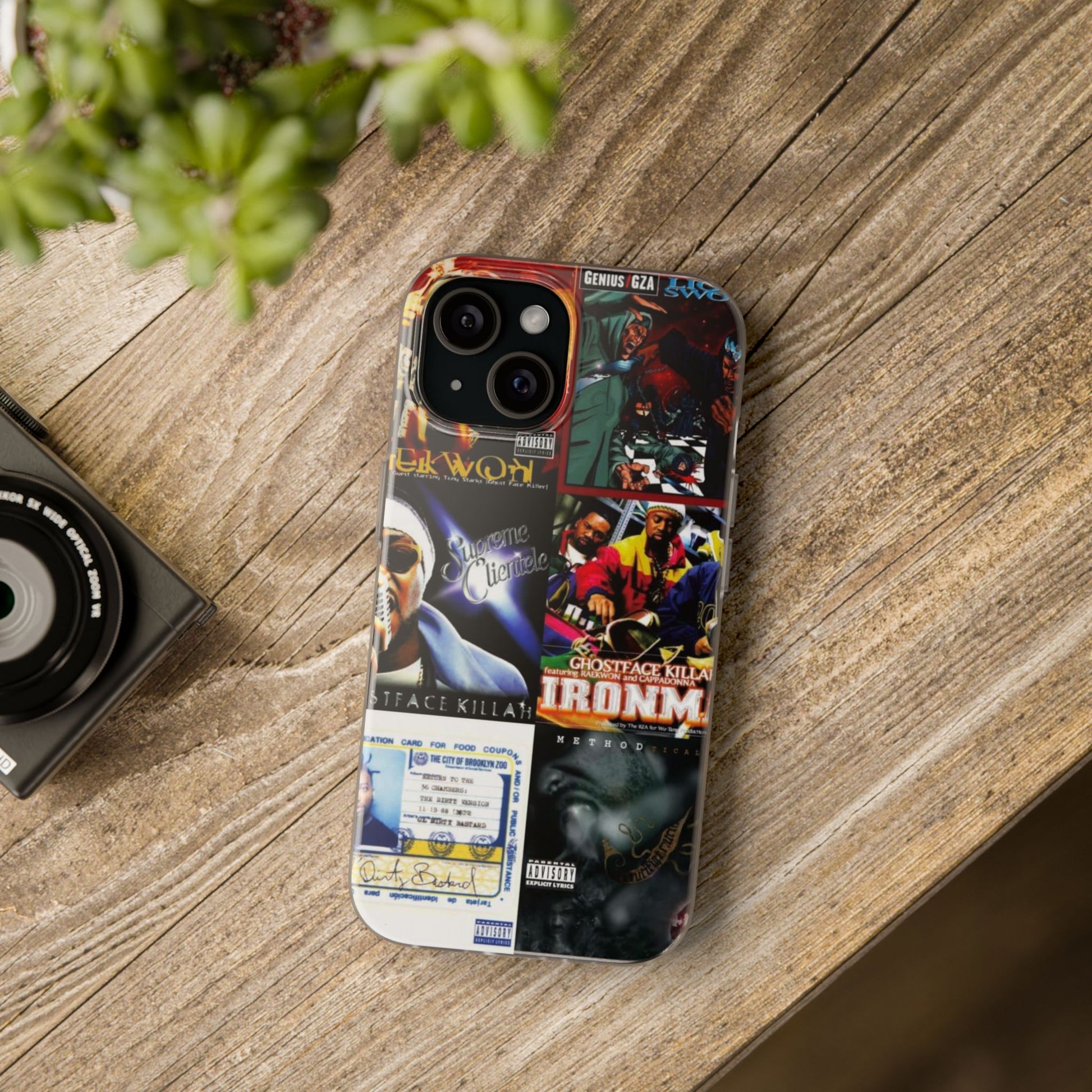 Hip-Hop Album Art Flexi Cases | Unique Phone Case, Music Lover Gift, Wu Tang Stylish Accessories, Personalized Phone Cover, Urban Culture Decor