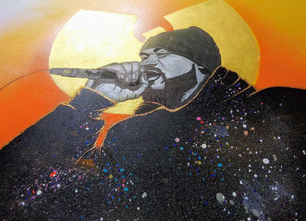 Ghostface Killah original canvas - 'Rise of a Killah'