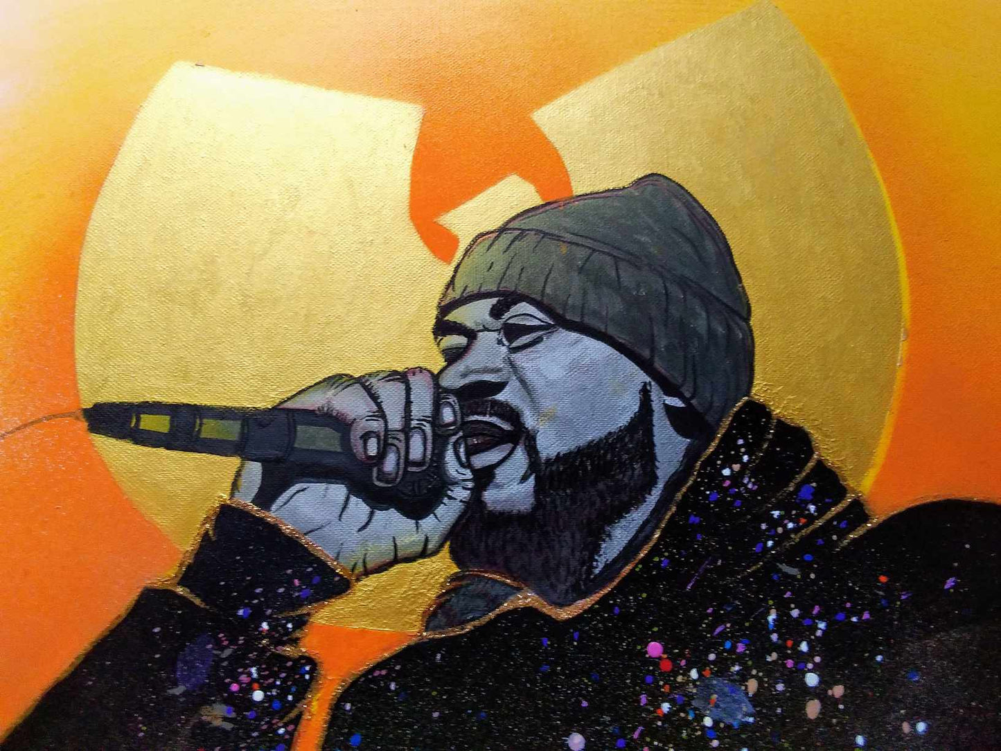 'Rise of a Killah' Ghostface Killah original canvas