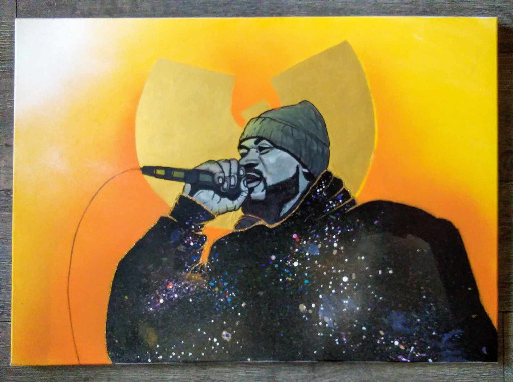 Ghostface Killah original canvas - 'Rise of a Killah'