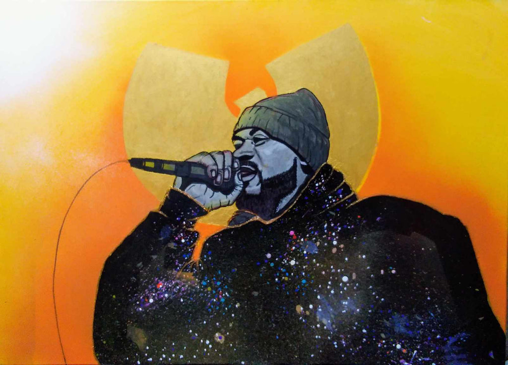 Ghostface Killah original canvas - 'Rise of a Killah'