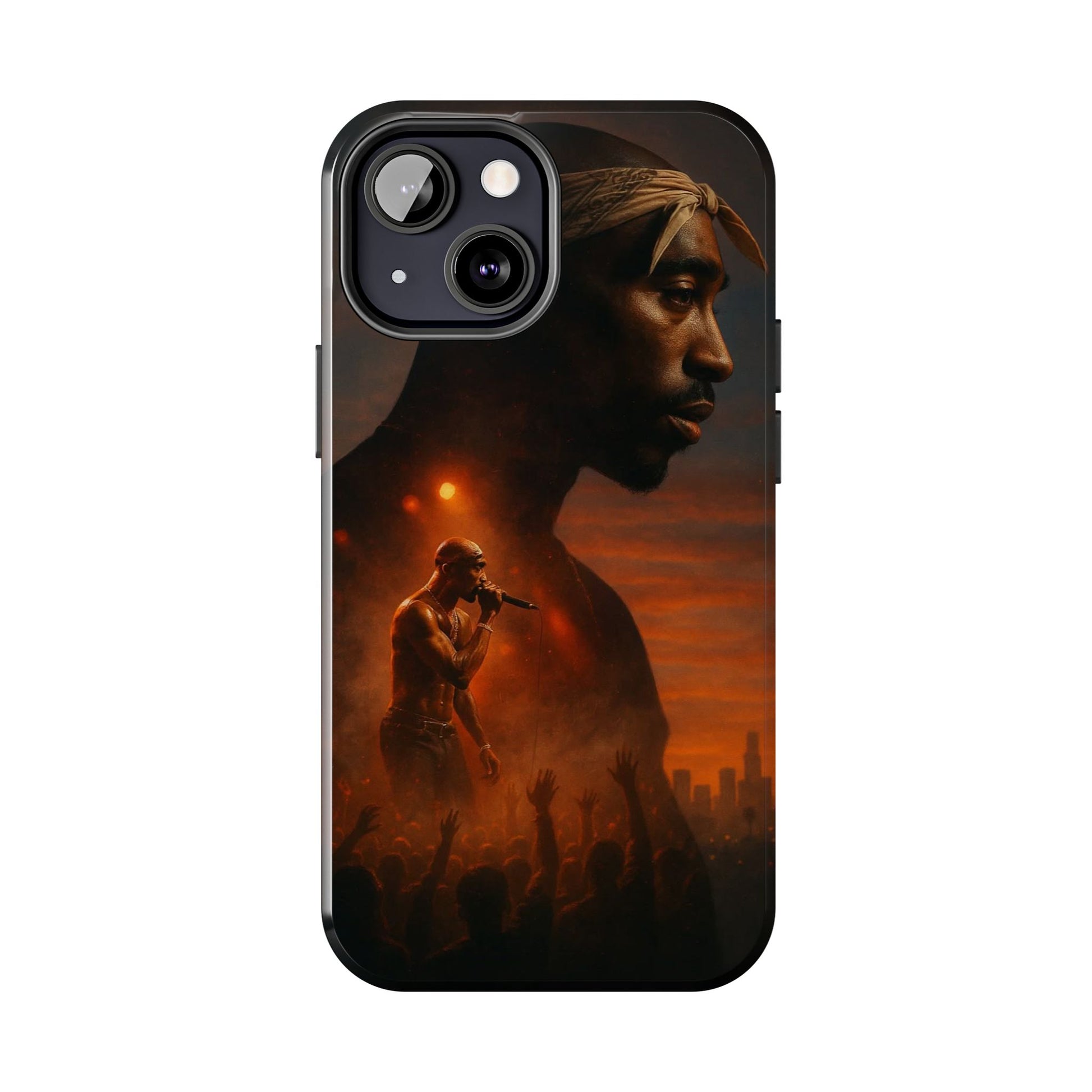 Tough Phone Case Featuring Iconic Rap Legend, Durable Phone Cover, Artistic Design, Adjustable Fit, 2Pac Unique Gift for Music Lovers, Hip [...]