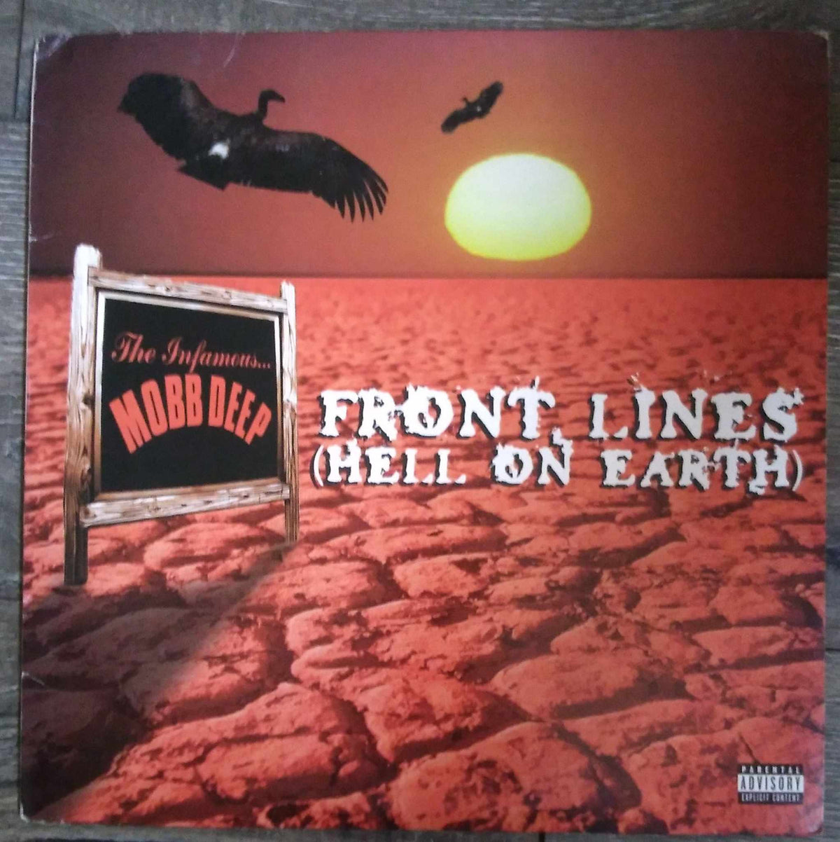 Mobb Deep Front Lines (Hell on Earth) Vinyl record - First 
