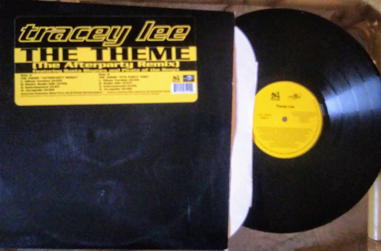 Tracey Lee, The Theme (The Afterparty Remix) Vinyl record - First Pressing 1997