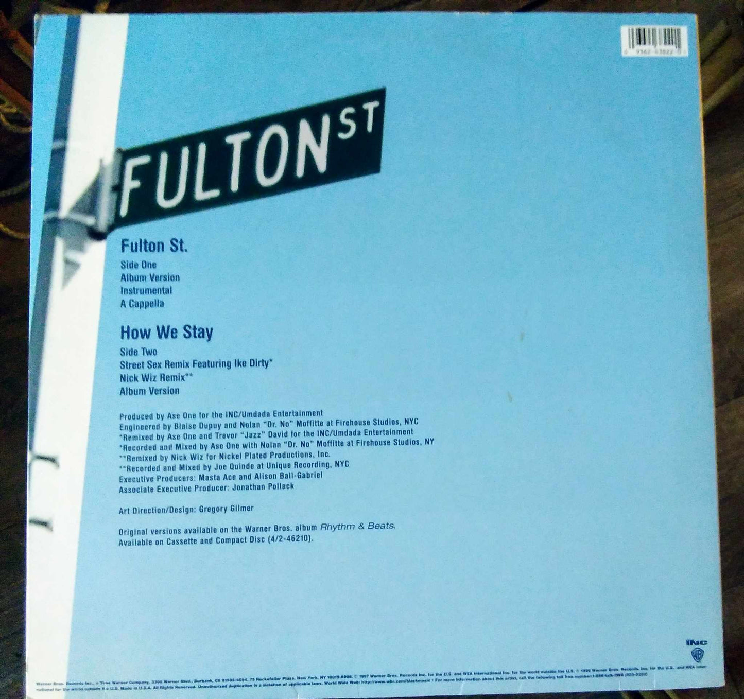 Disco de vinilo Leschea Fulton St. - Primera edición 1996