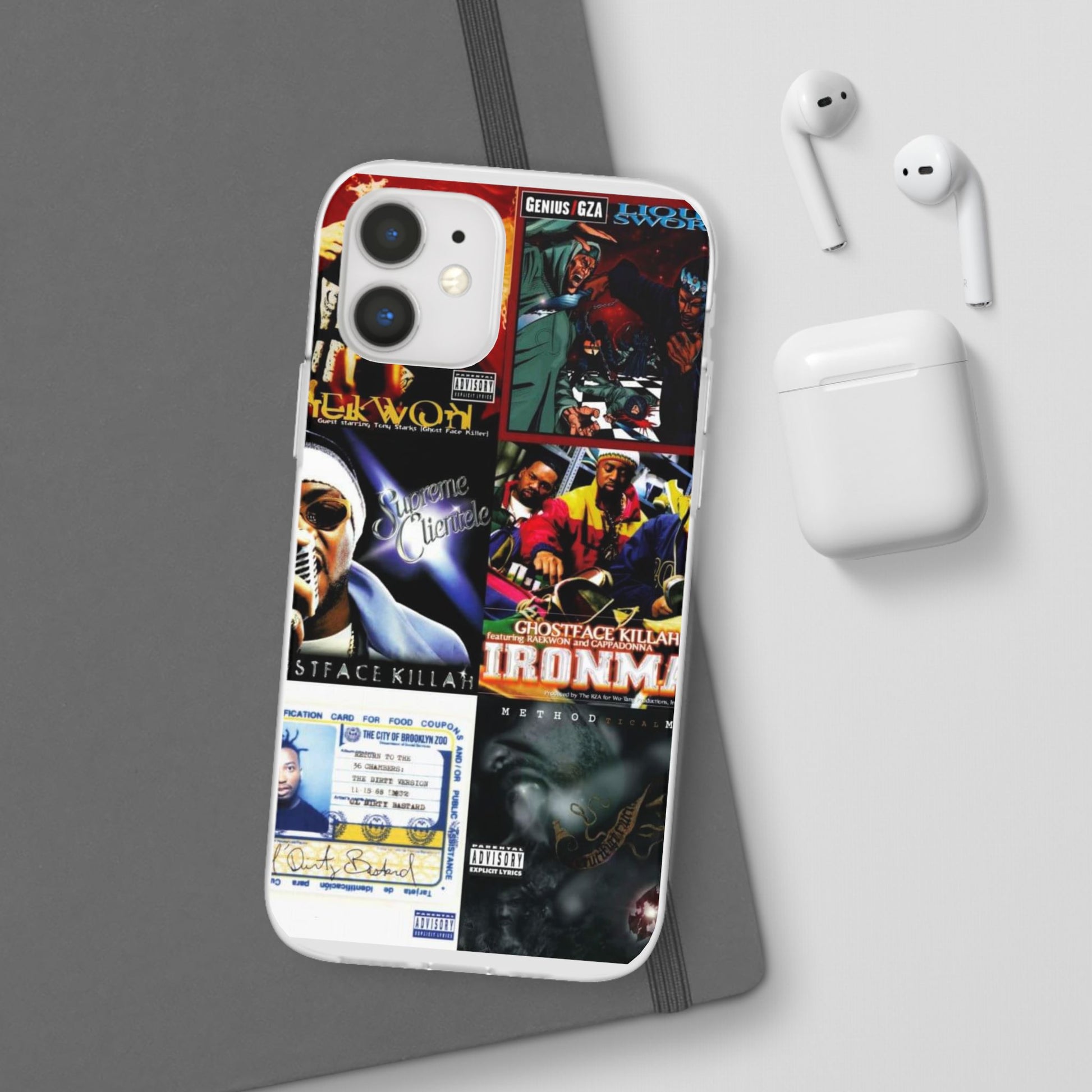 Hip-Hop Album Art Flexi Cases | Unique Phone Case, Music Lover Gift, Wu Tang Stylish Accessories, Personalized Phone Cover, Urban Culture Decor