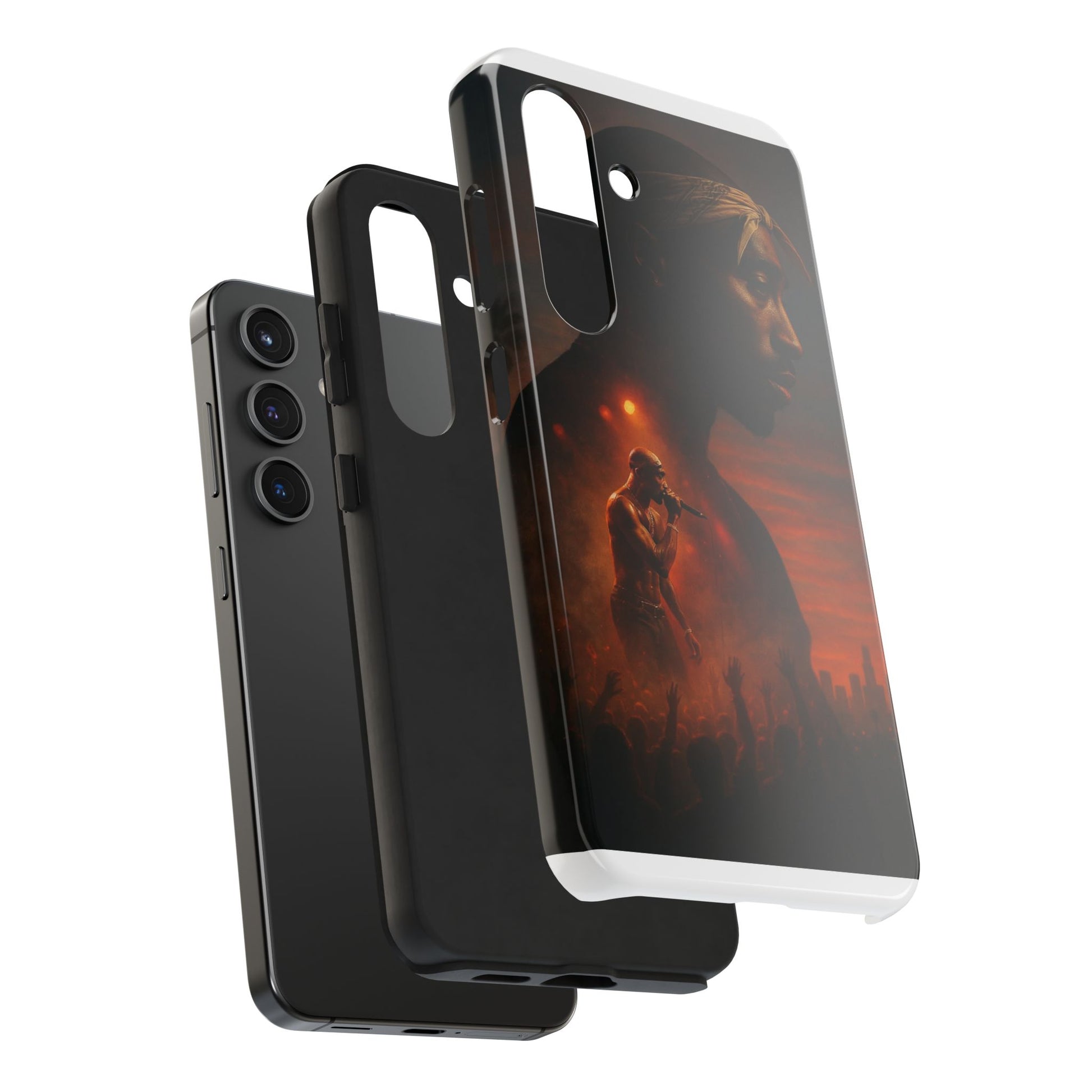 Tough Phone Case Featuring Iconic Rap Legend, Durable Phone Cover, Artistic Design, Adjustable Fit, 2Pac Unique Gift for Music Lovers, Hip [...]