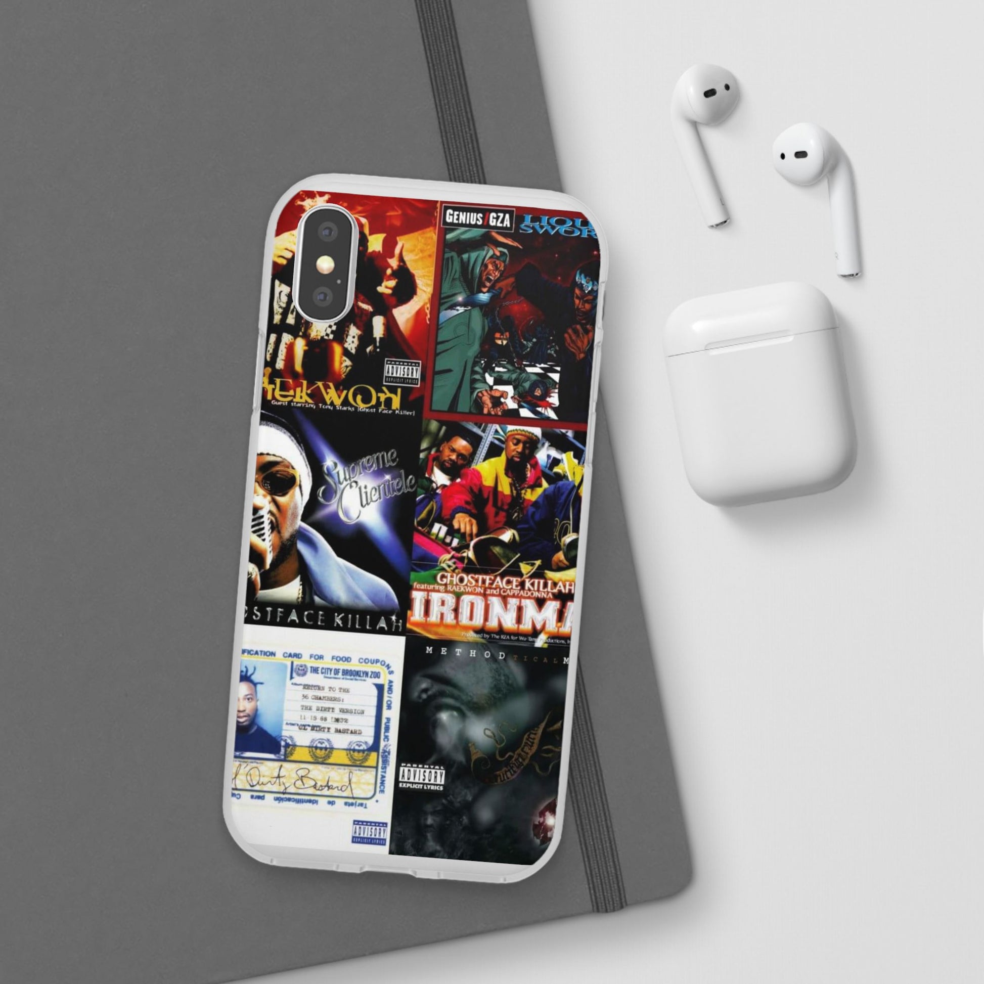 Hip-Hop Album Art Flexi Cases | Unique Phone Case, Music Lover Gift, Wu Tang Stylish Accessories, Personalized Phone Cover, Urban Culture Decor