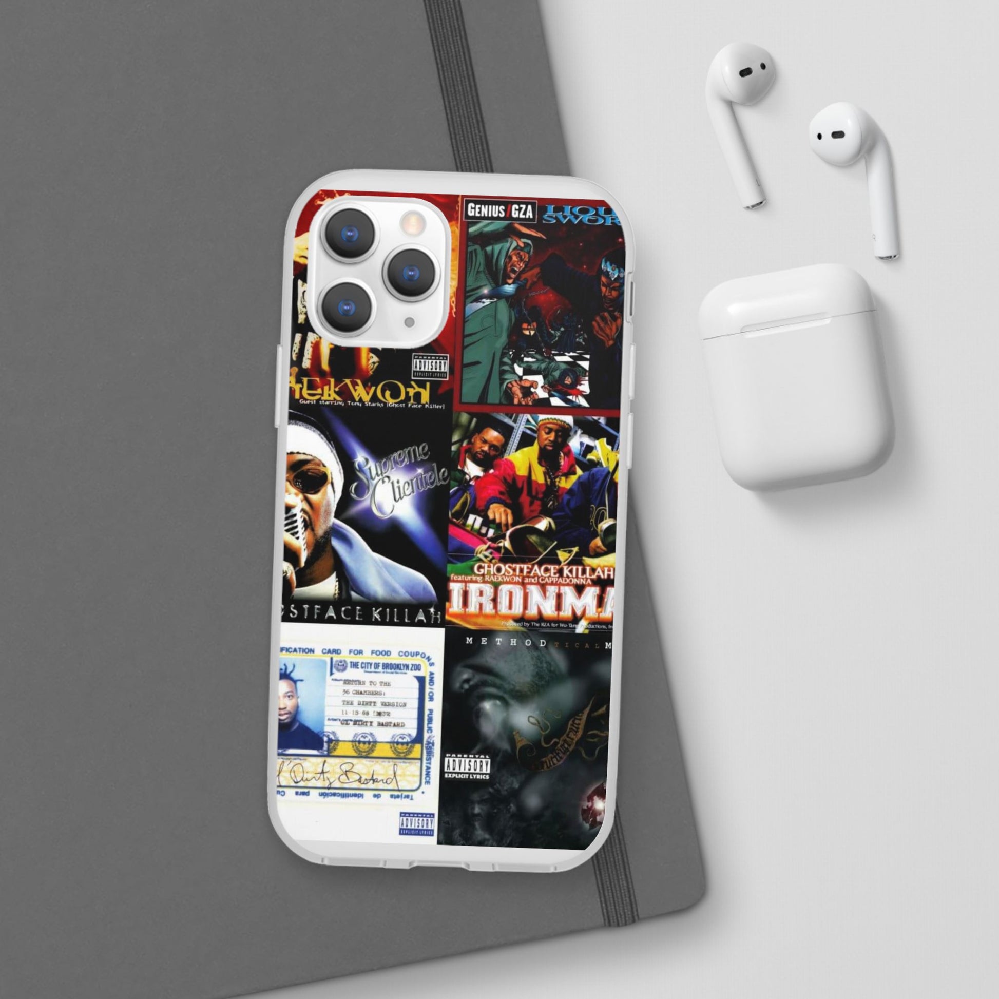 Hip-Hop Album Art Flexi Cases | Unique Phone Case, Music Lover Gift, Wu Tang Stylish Accessories, Personalized Phone Cover, Urban Culture Decor
