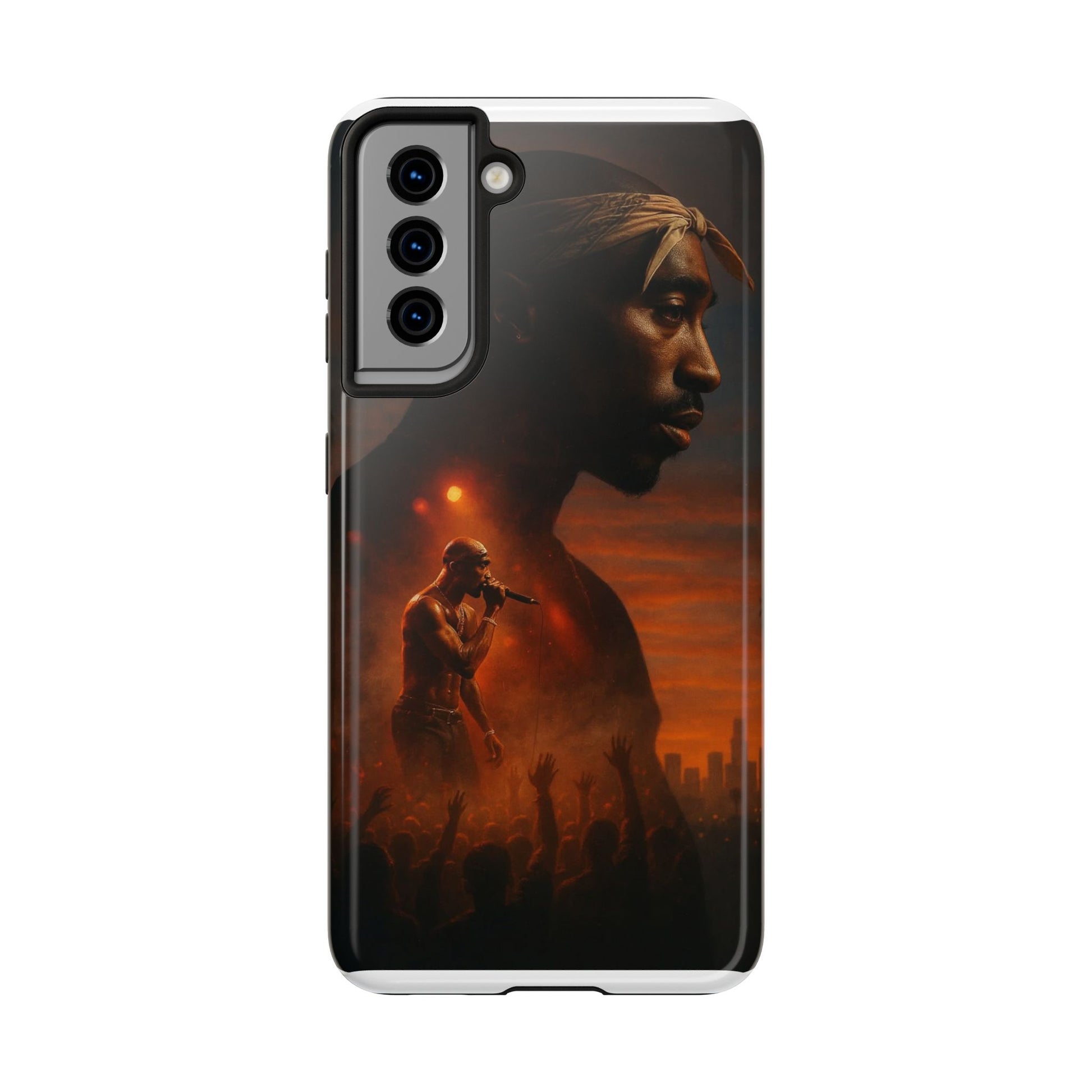 Tough Phone Case Featuring Iconic Rap Legend, Durable Phone Cover, Artistic Design, Adjustable Fit, 2Pac Unique Gift for Music Lovers, Hip [...]